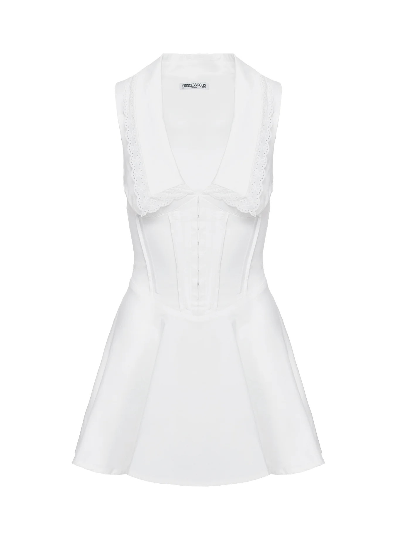 Haworth Mini Dress White