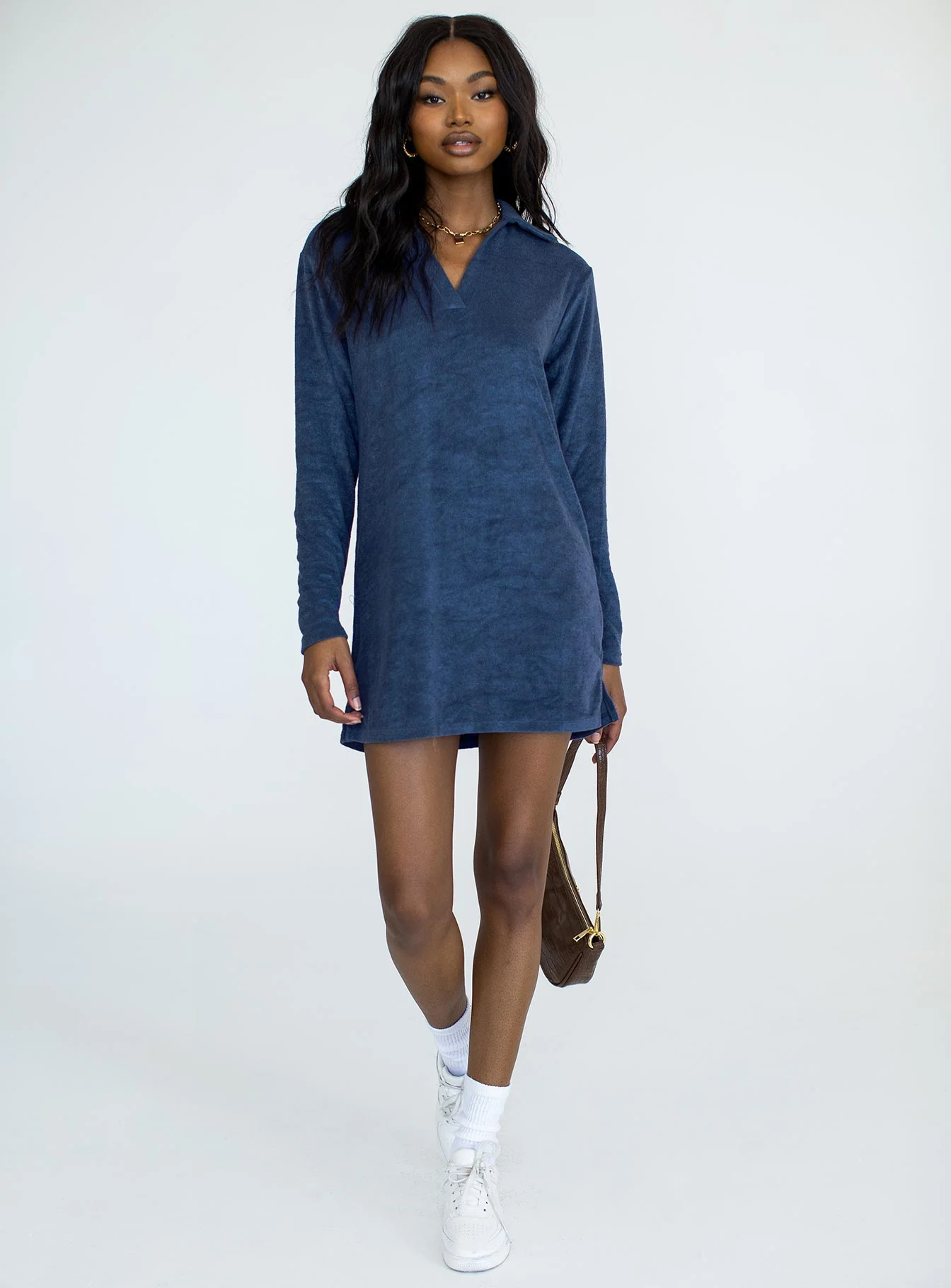 Farah Mini Dress Navy