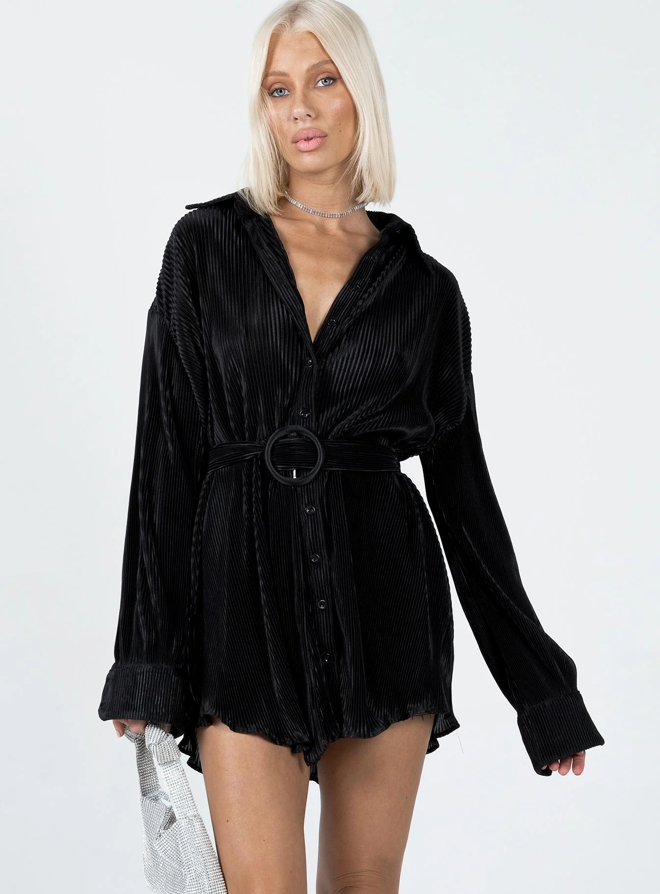 Edena Mini Dress Black