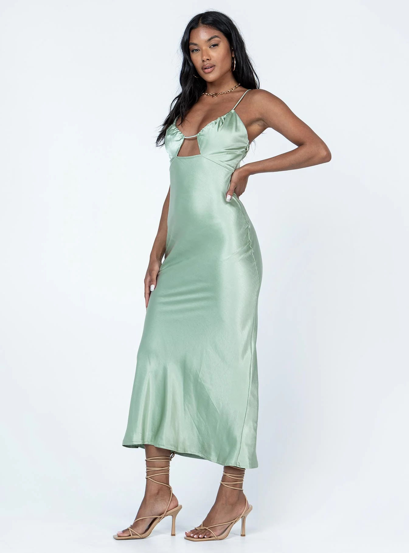 Danica Maxi Dress Green