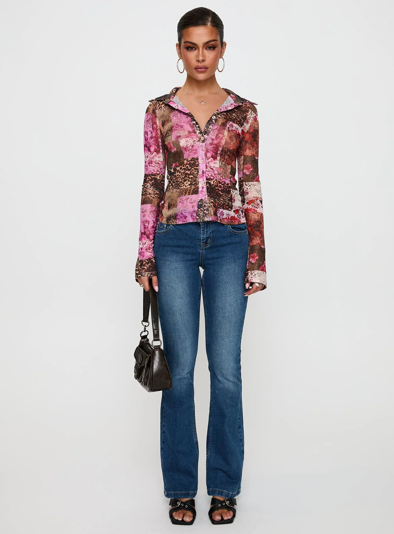 Maribou Long Sleeve Top Multi