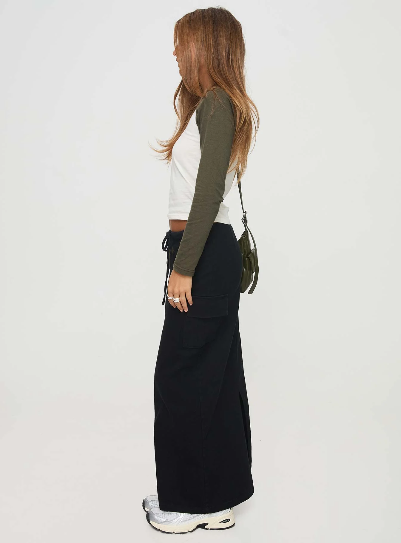 My Girl Maxi Skirt Black
