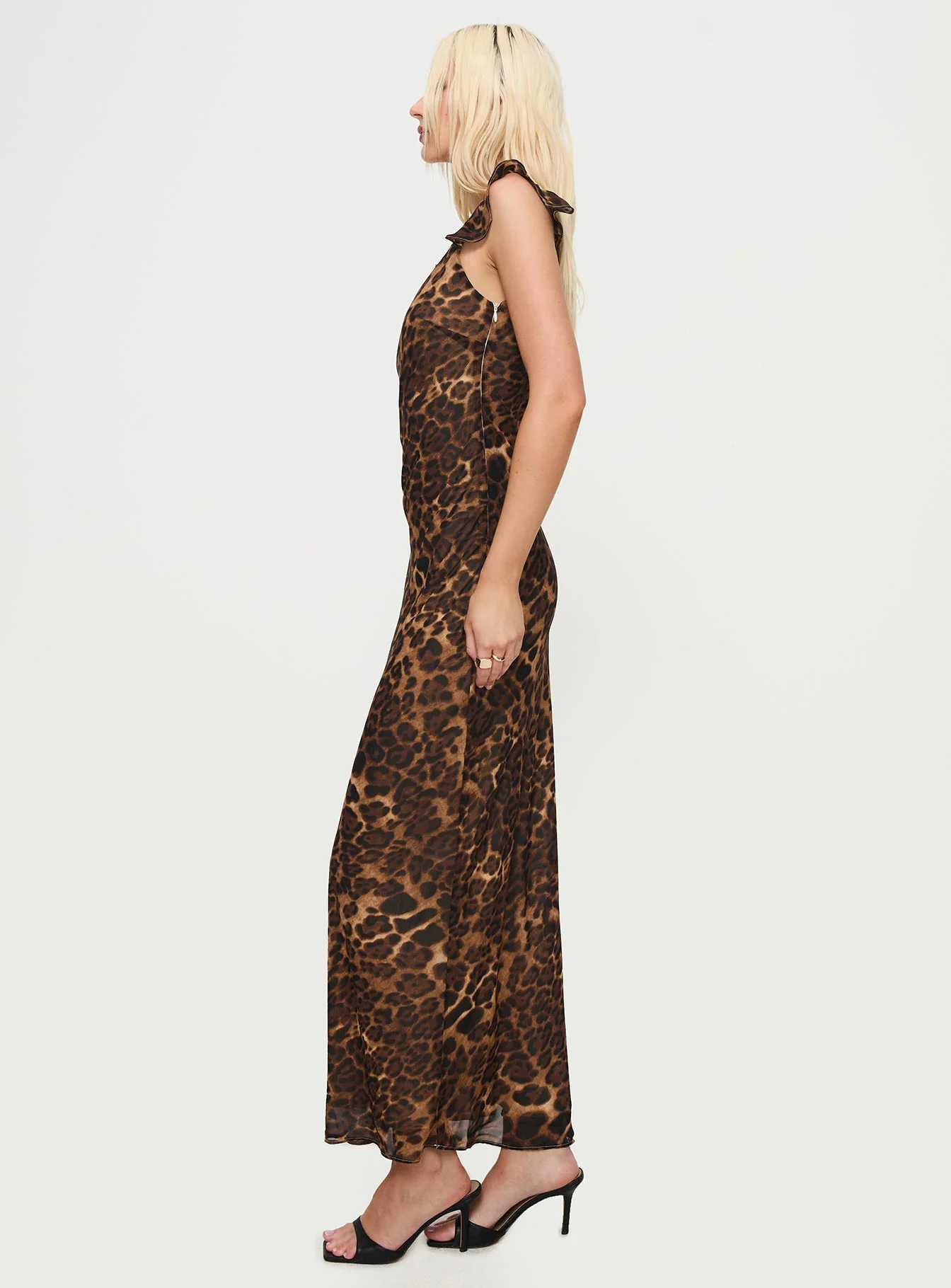 Channelle Maxi Dress Leopard