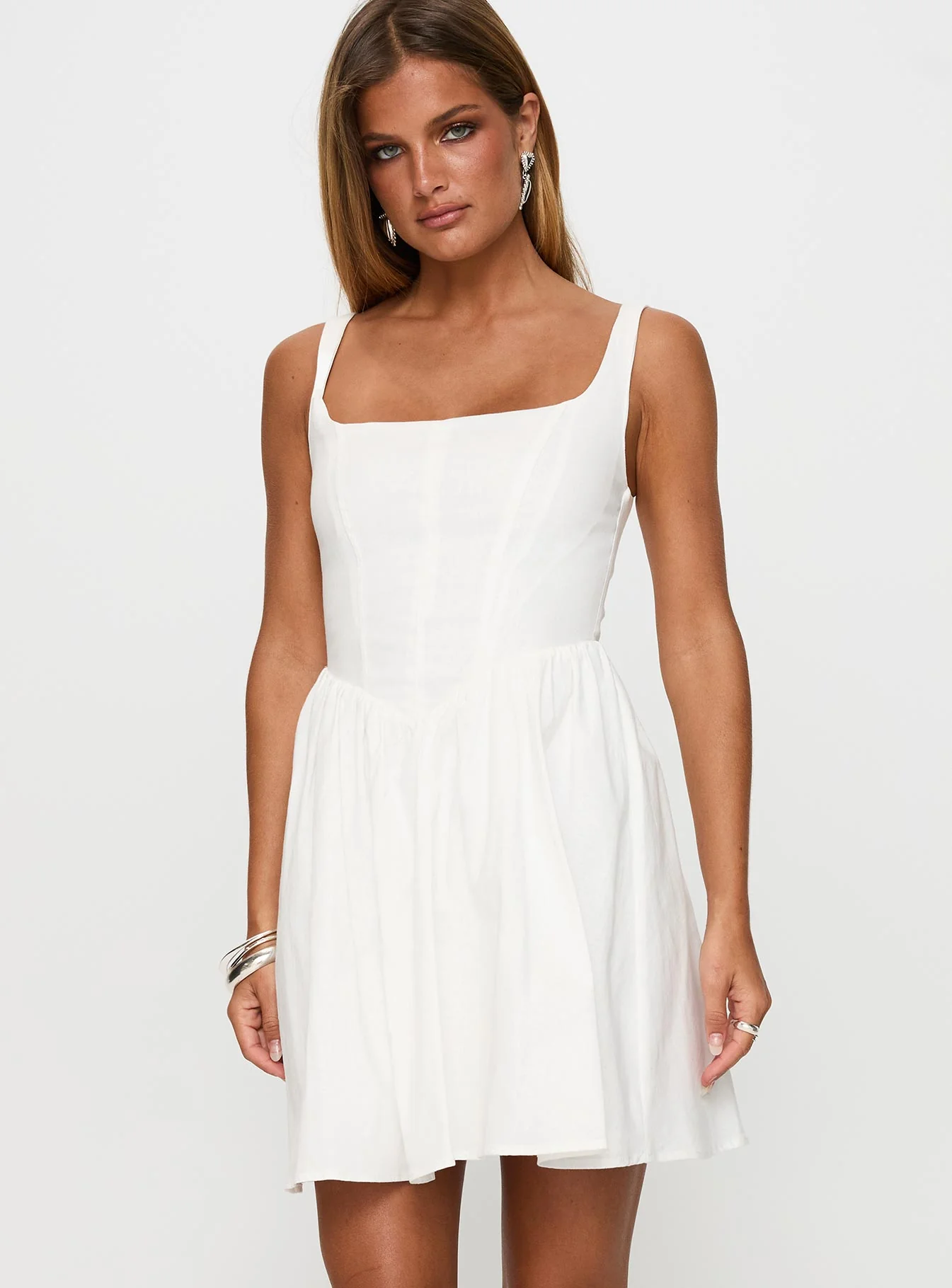 Martie Mini Dress White