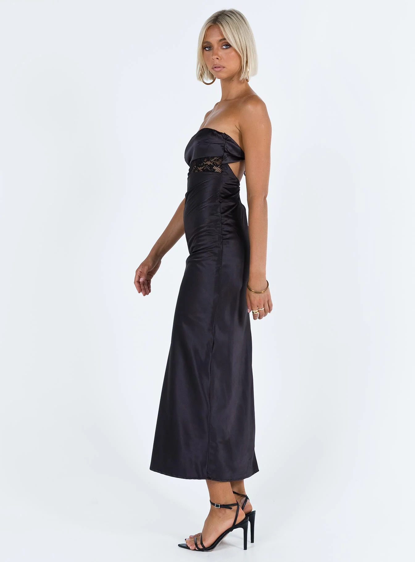 Bellwood Strapless Maxi Dress Black