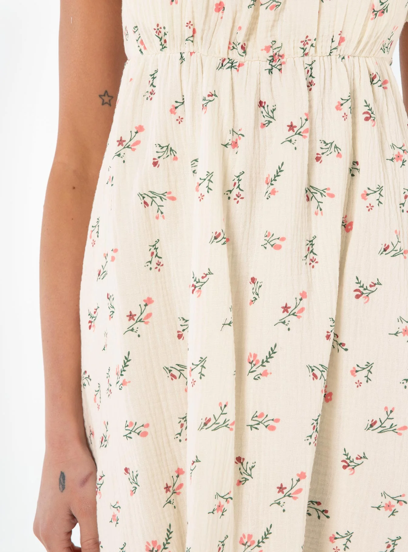 Let's Dance Mini Dress White / Floral