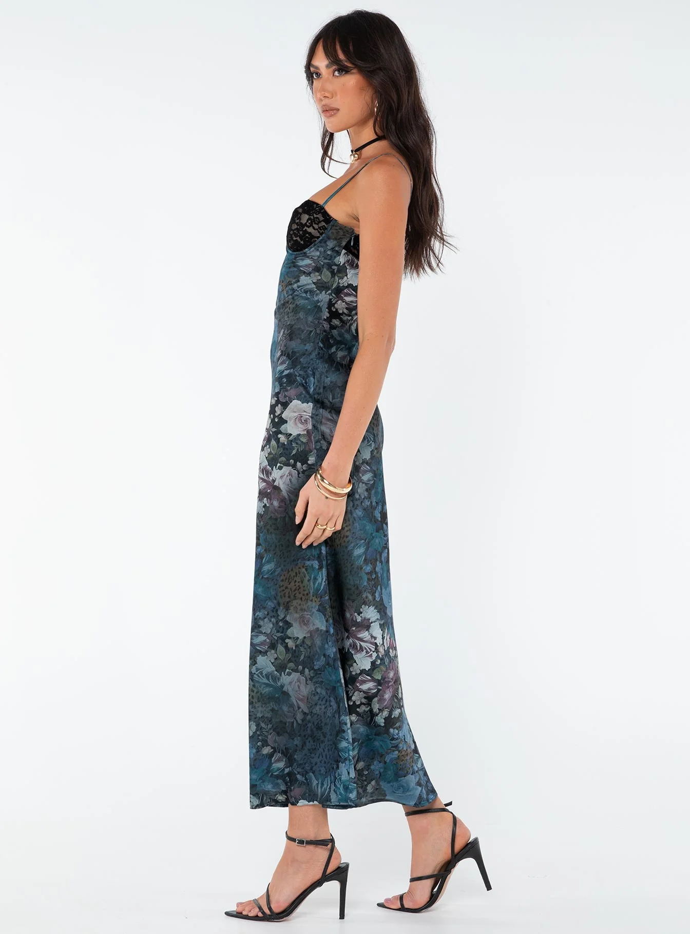 Darsy Maxi Dress Blue Multi
