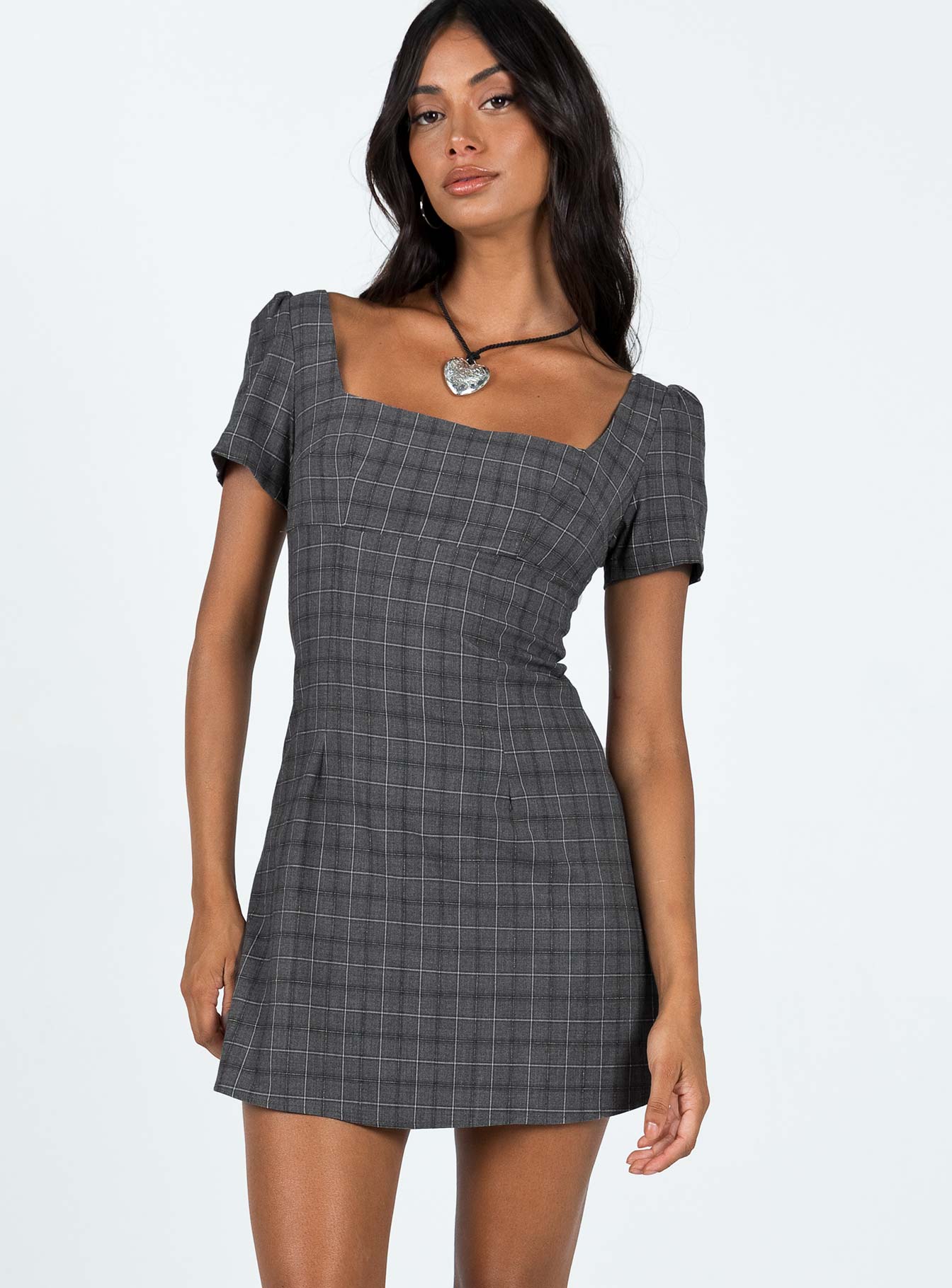 Hastings Mini Dress Check