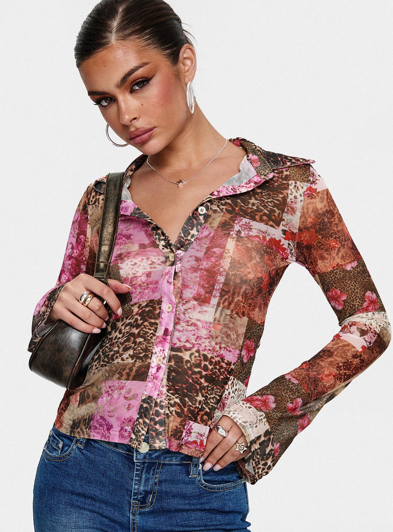 Maribou Long Sleeve Top Multi