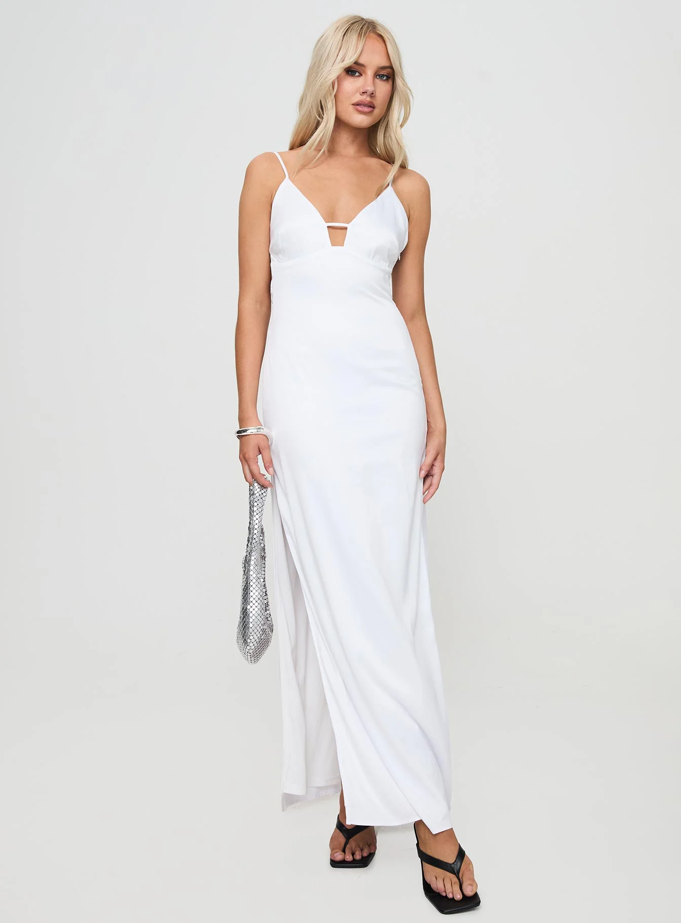 Atheria Maxi Dress White
