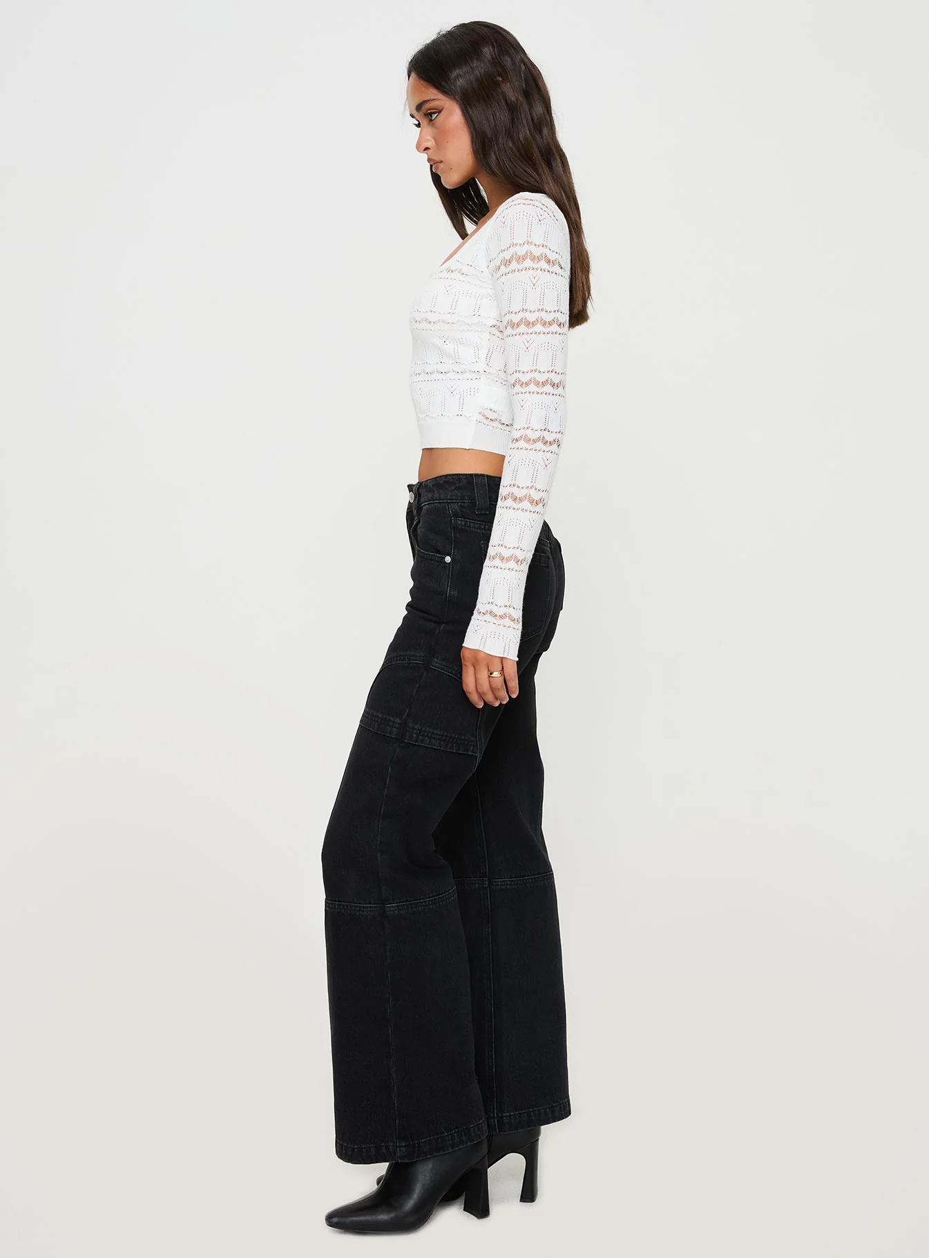 Adims Jeans Washed Black