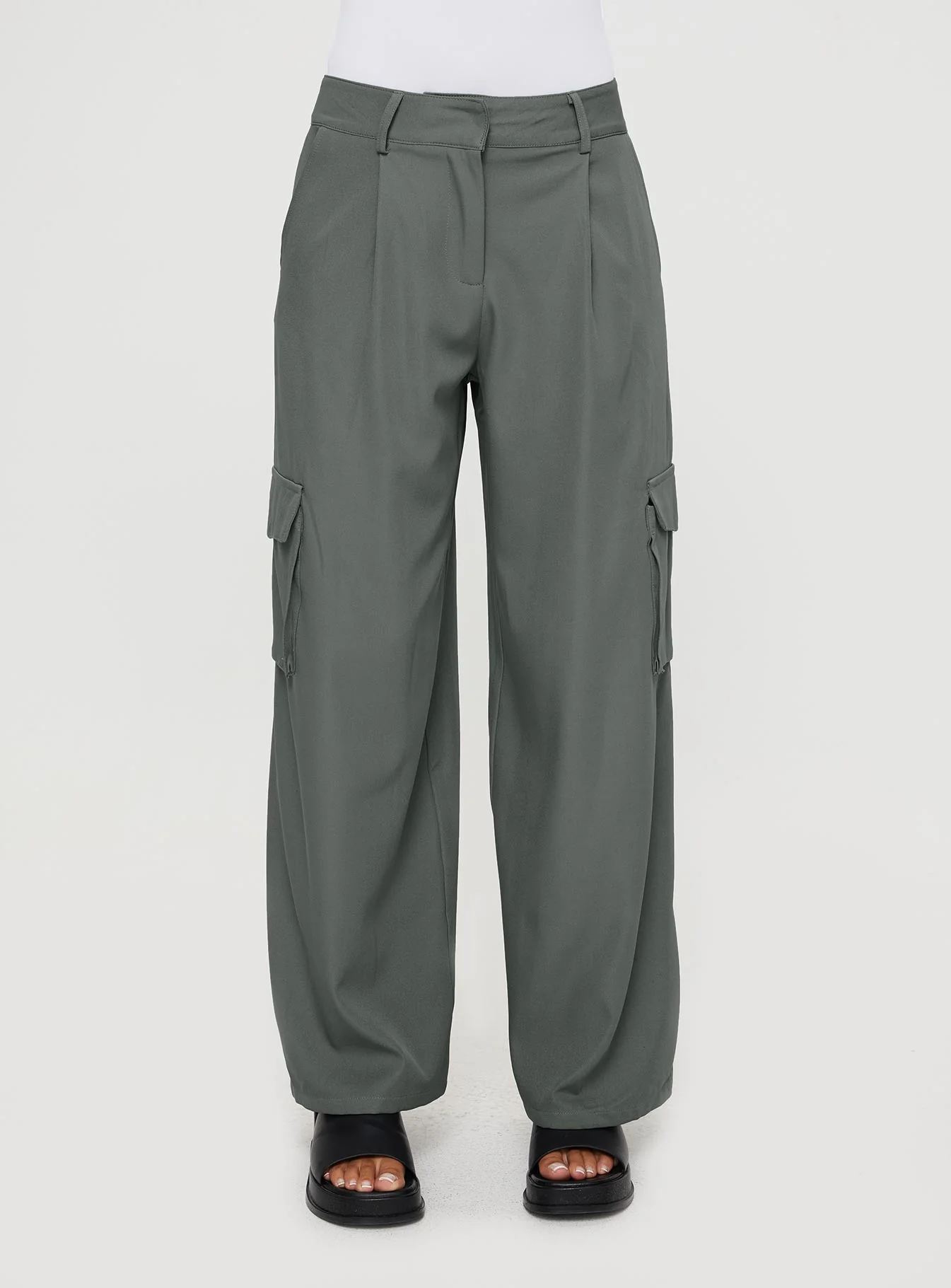 Jeaney Cargo Pants Slate