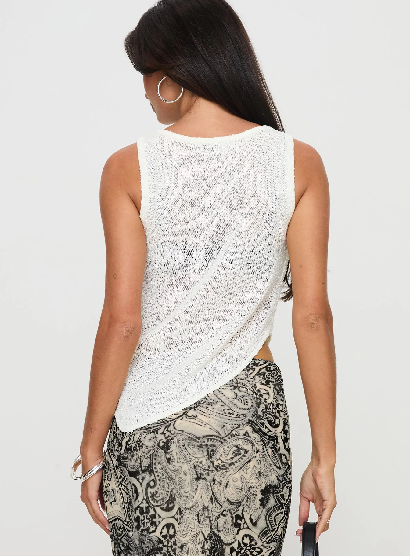 Andromeda Knit Top Ivory