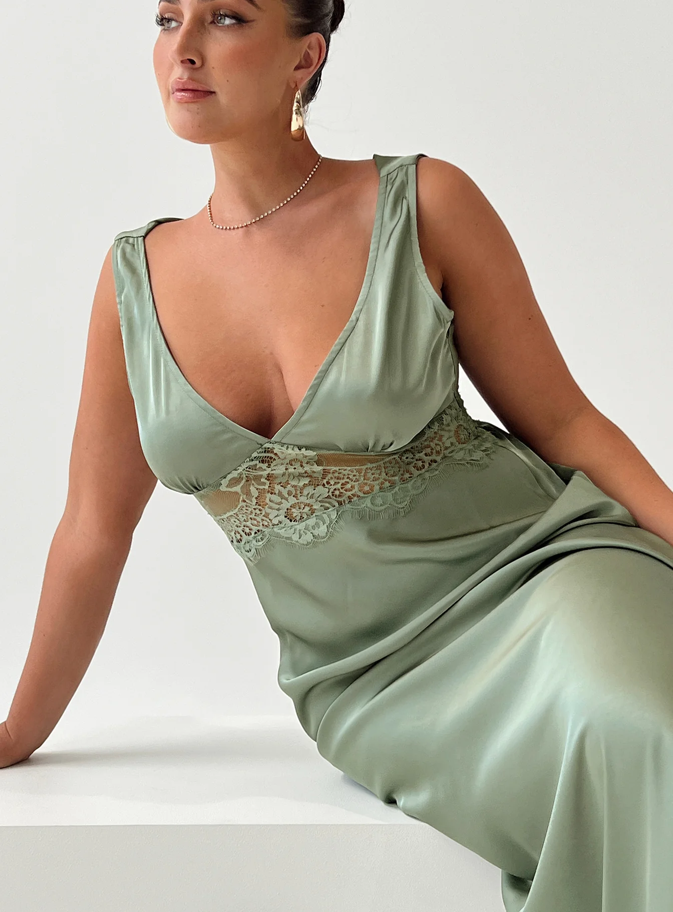 Madon Maxi Dress Sage