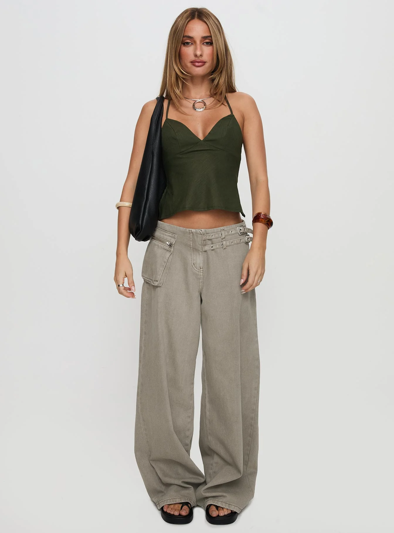 Hopelessly Devoted Top Forest Green