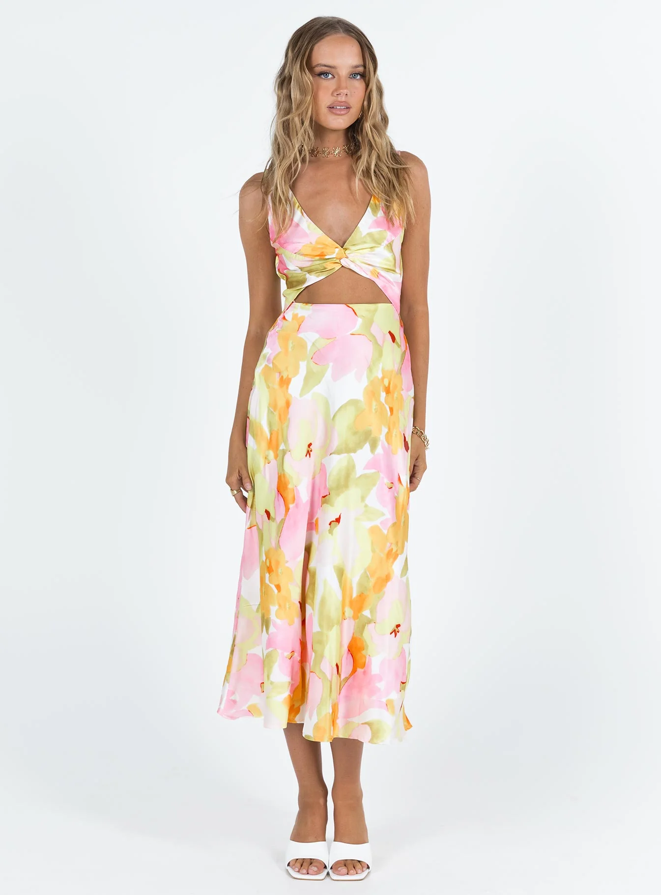 Talbery Midi Dress Multi