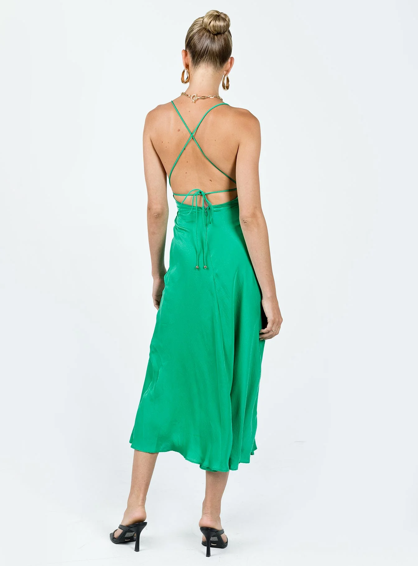 Veno Midi Dress Green