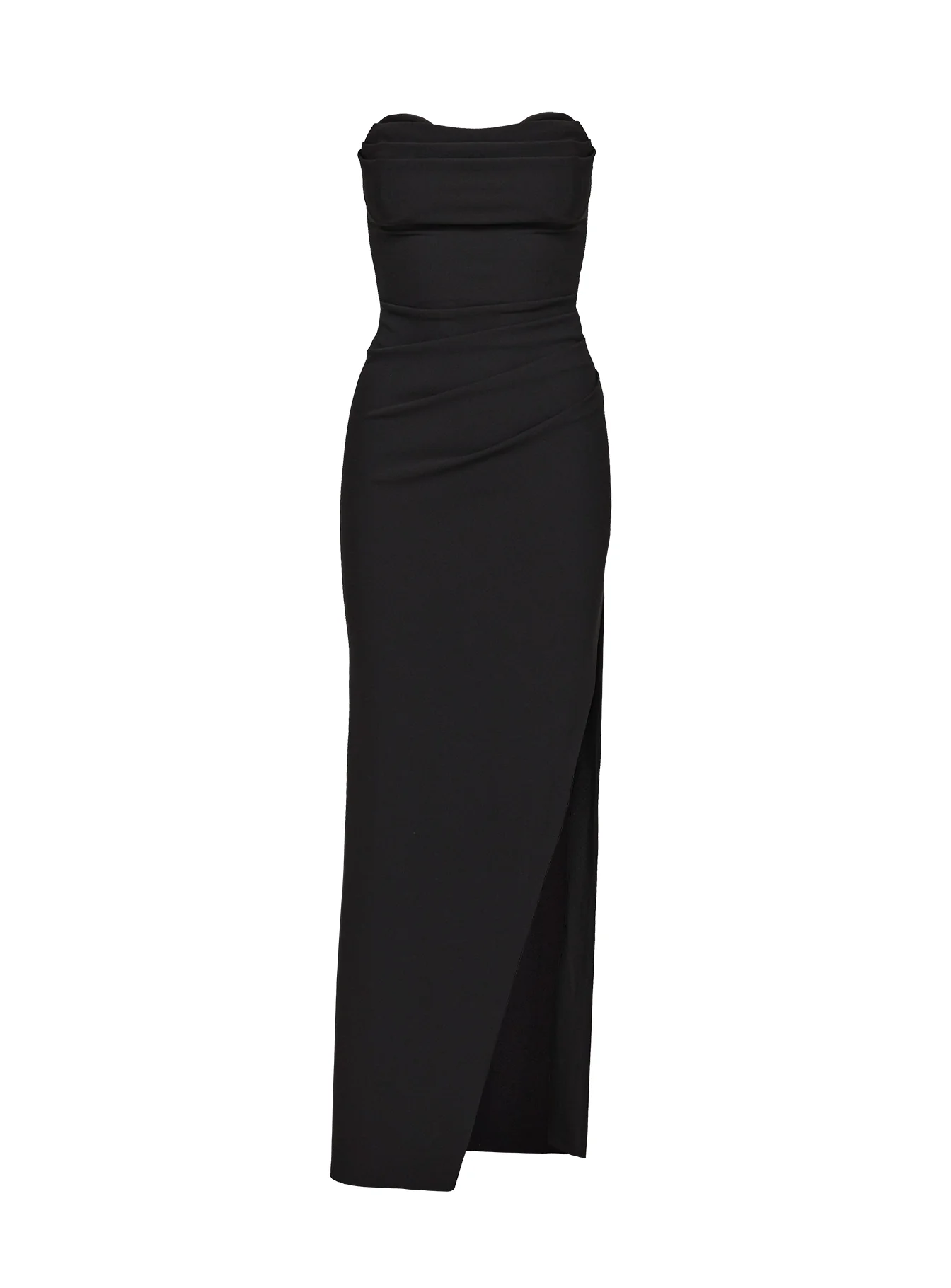 Ferri Strapless Maxi Dress Black