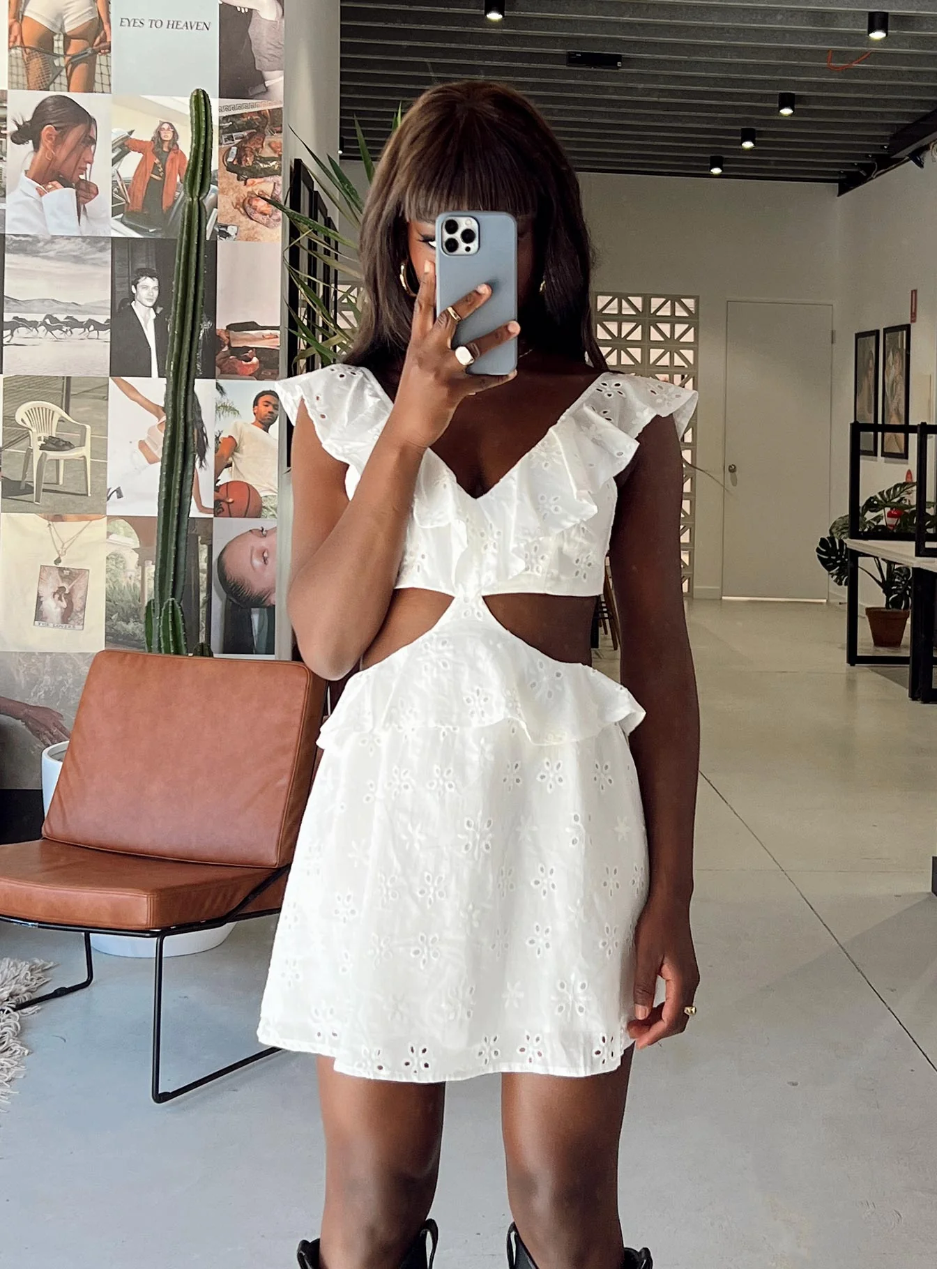Wrenley Mini Dress White