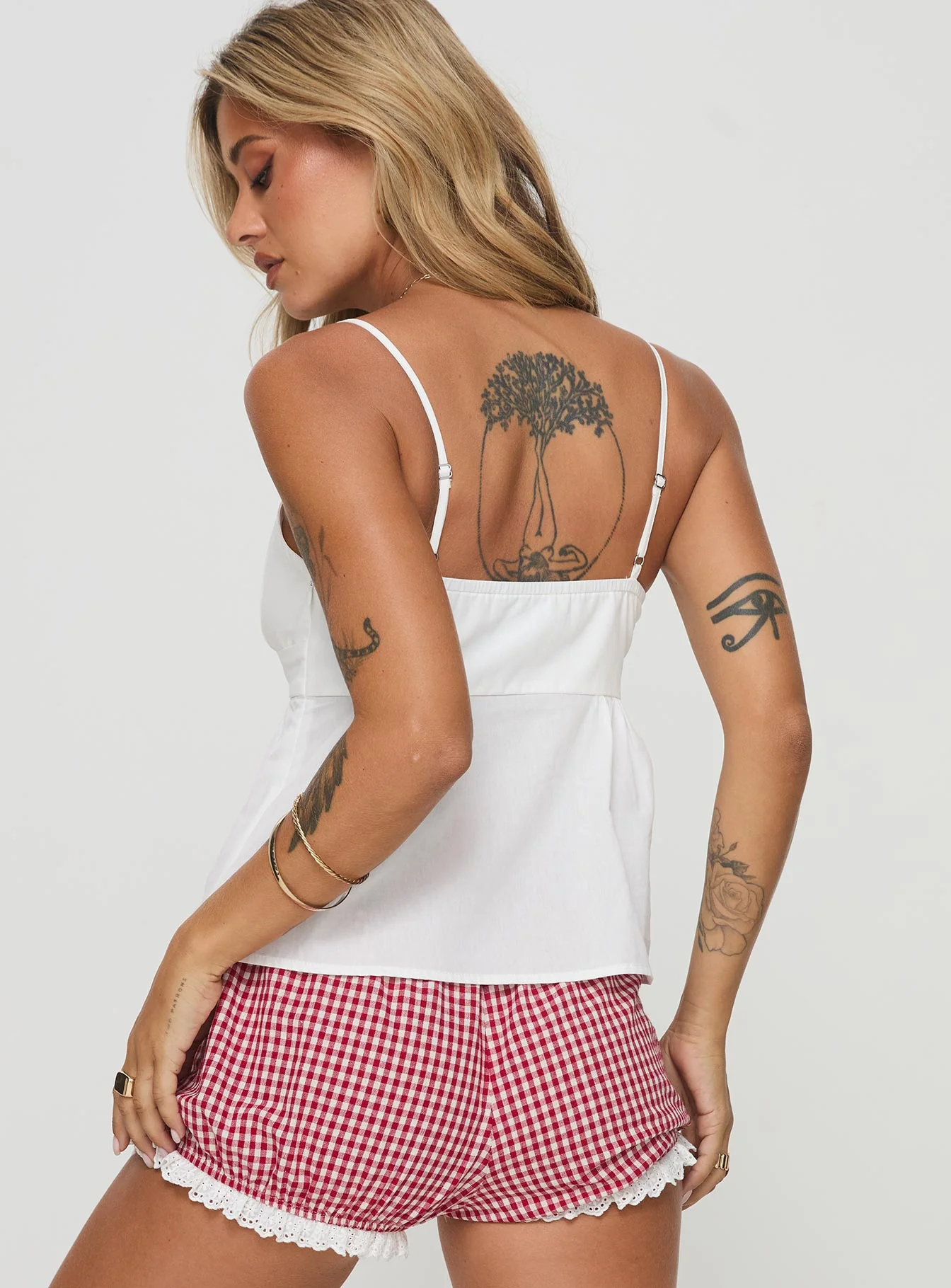 Caspia Top White