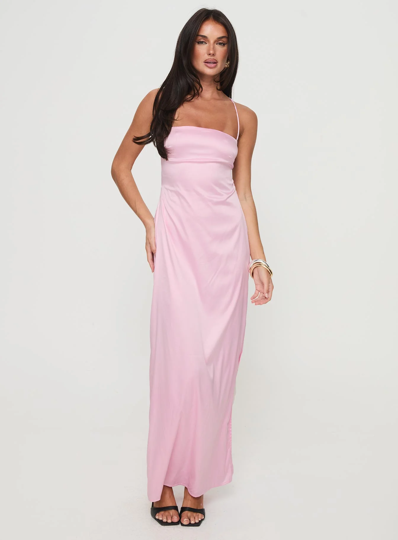 Roselyn Maxi Dress Pink