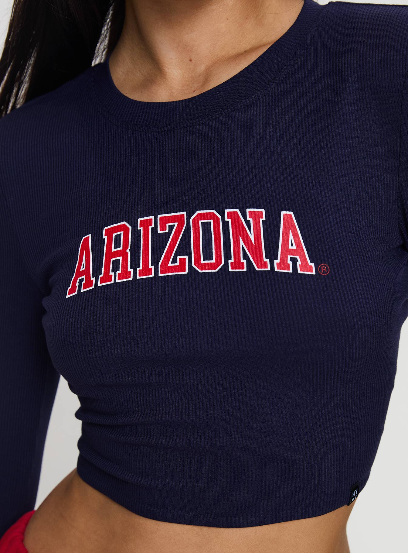 U of A Bring It Back Long Sleeve Top Navy