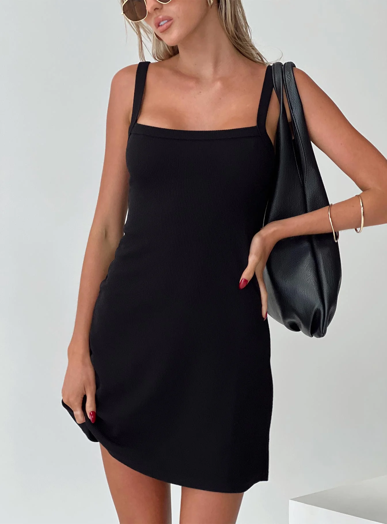 De Santis Mini Dress Black