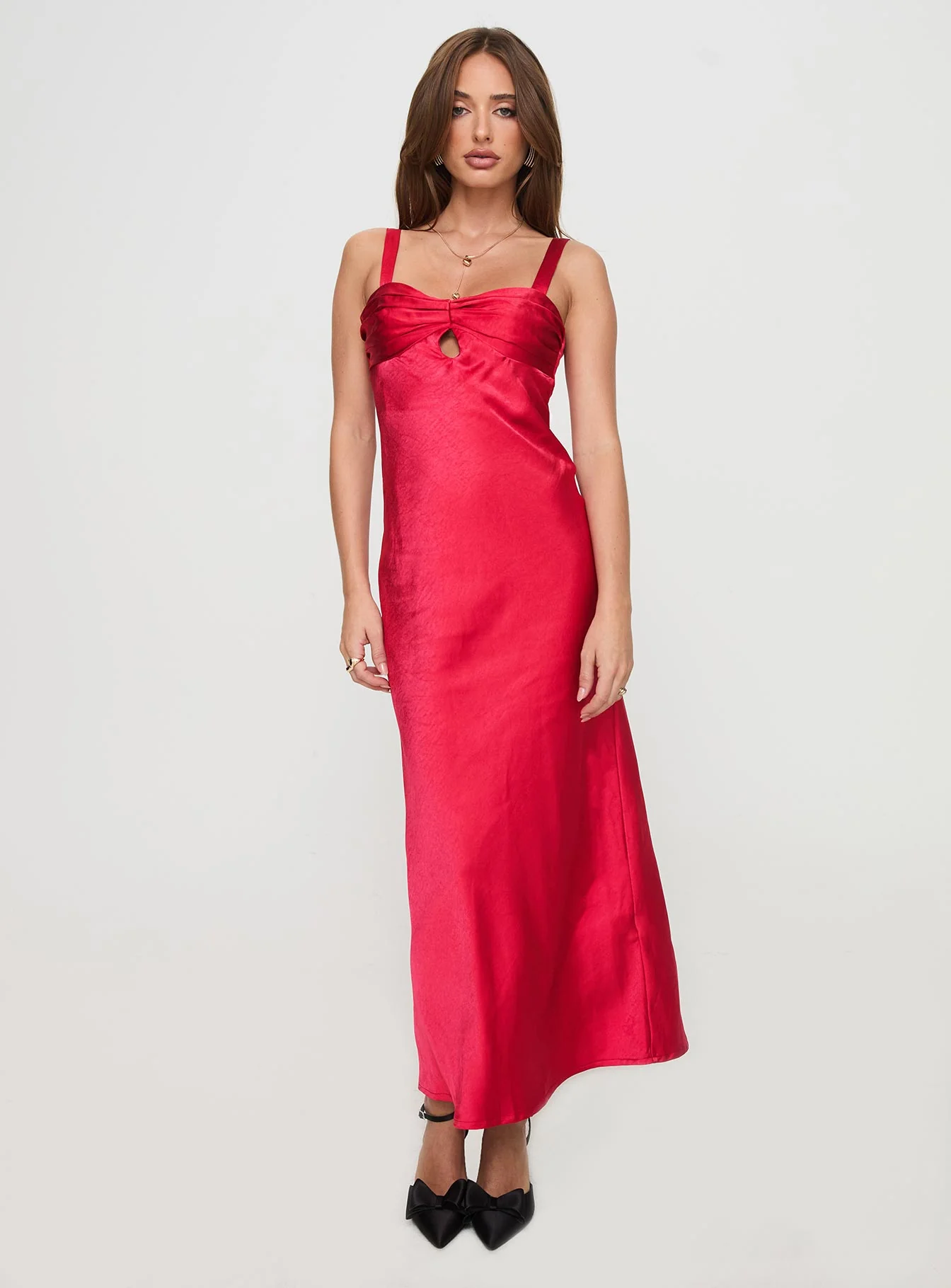 Joane Maxi Dress Red