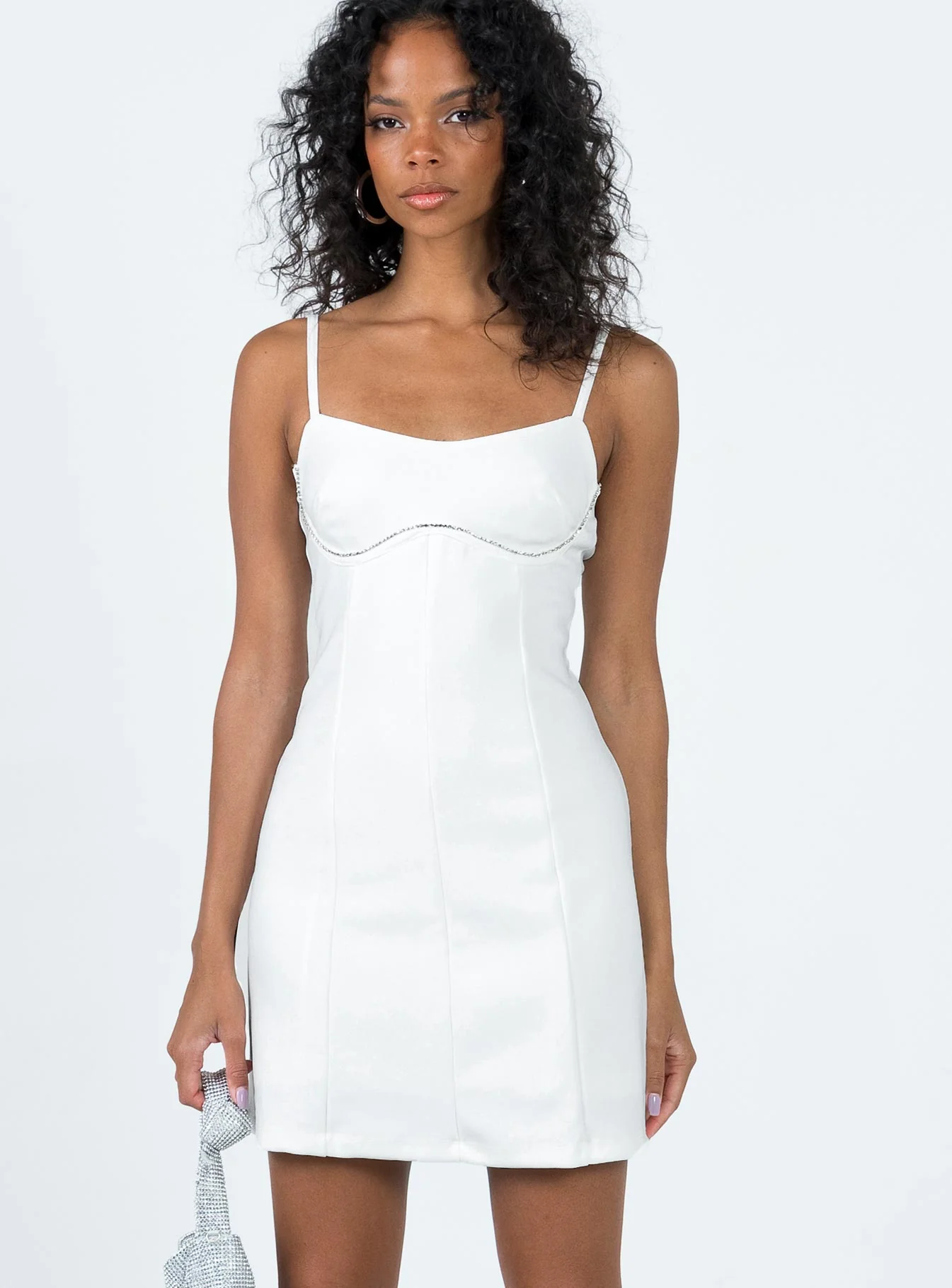 Lunara Mini Dress White