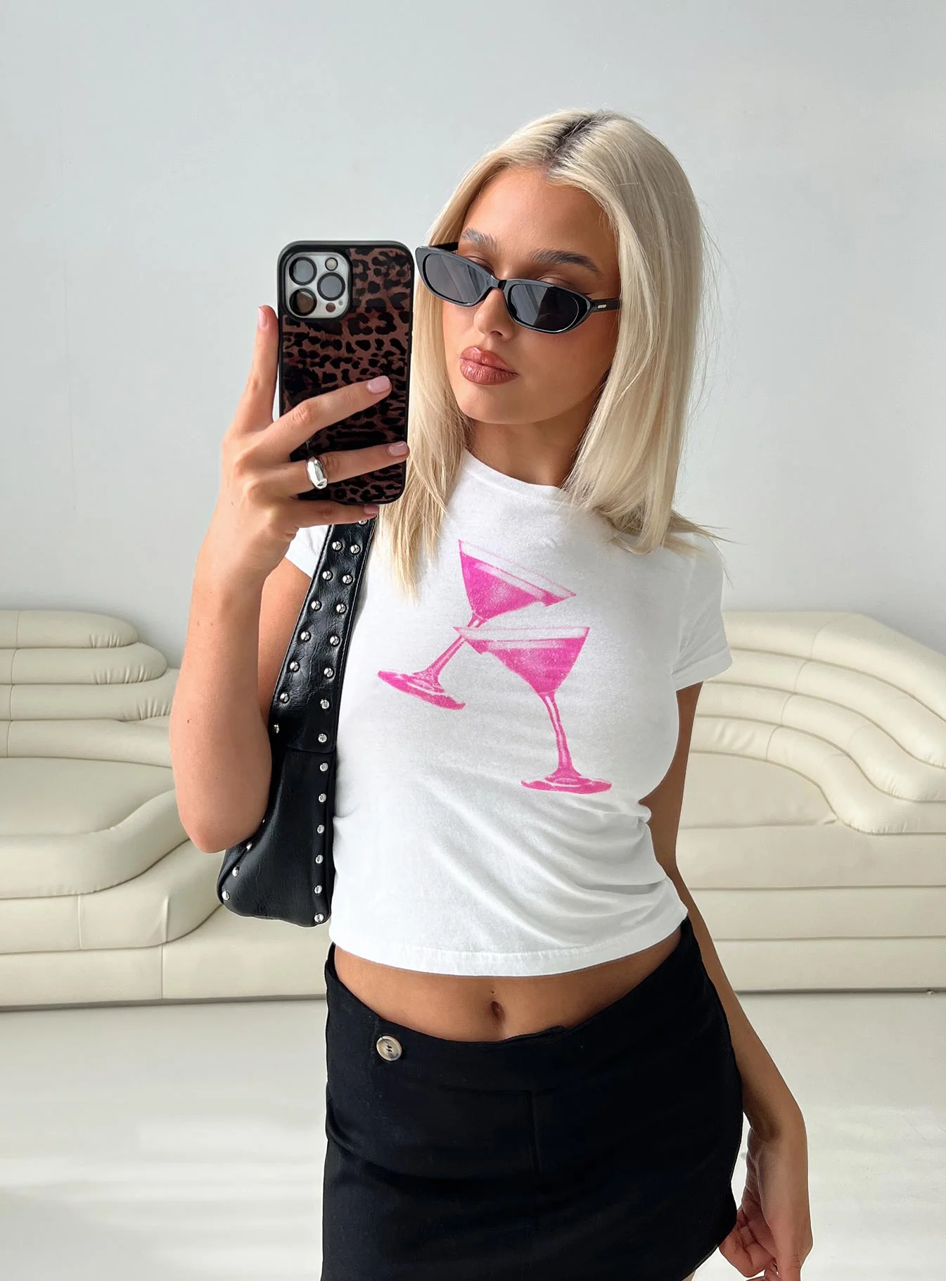 Gossip And Cosmos Top White