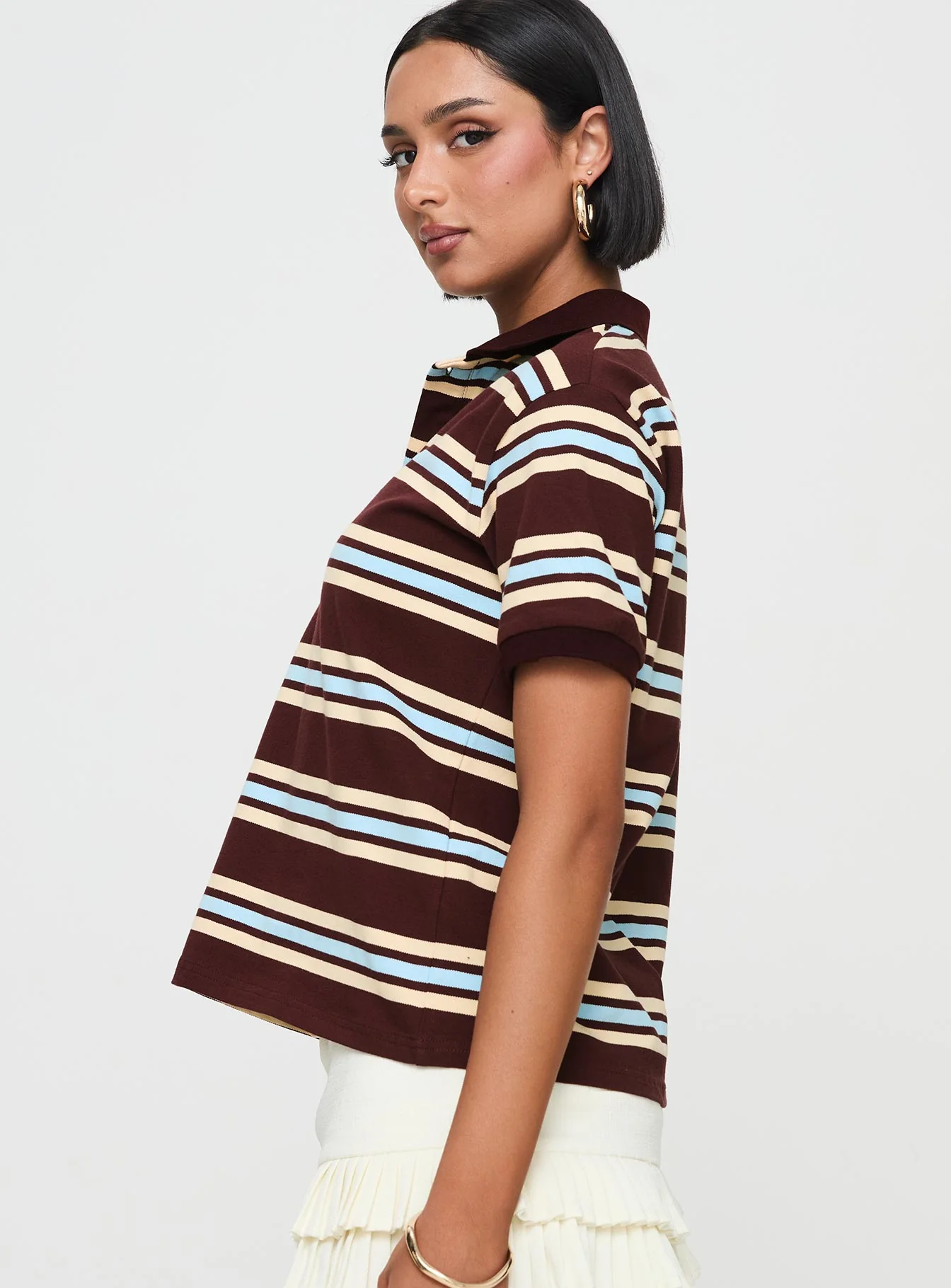 Leisure Polo Chocolate Multi