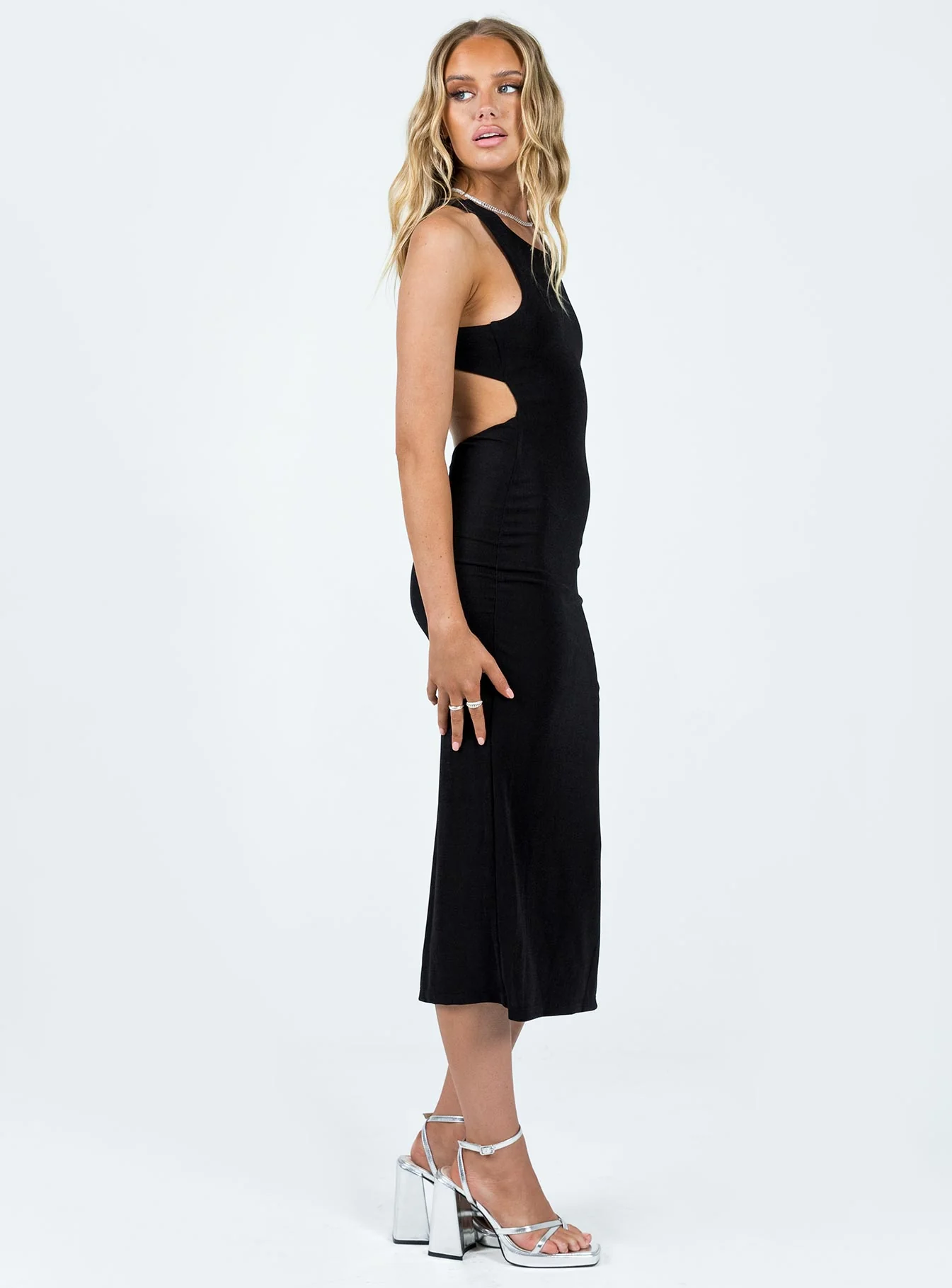 Moonare Midi Dress Black