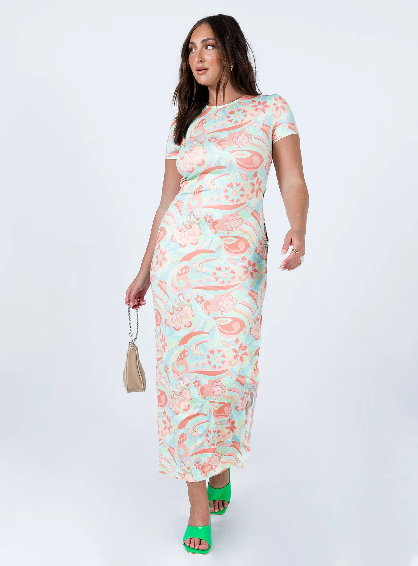 Anna Maxi Dress Multi