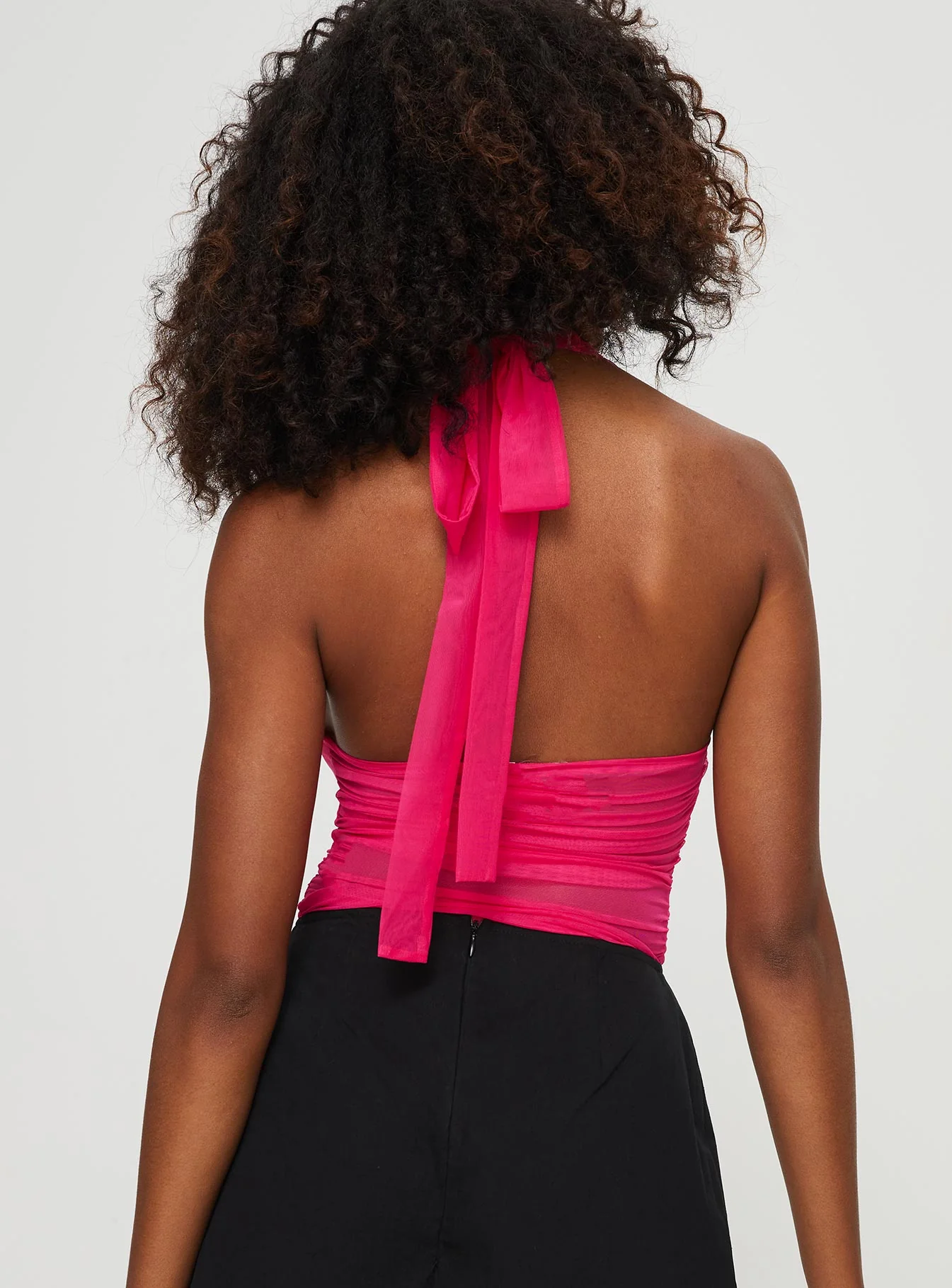 Solomon Halter Top Pink