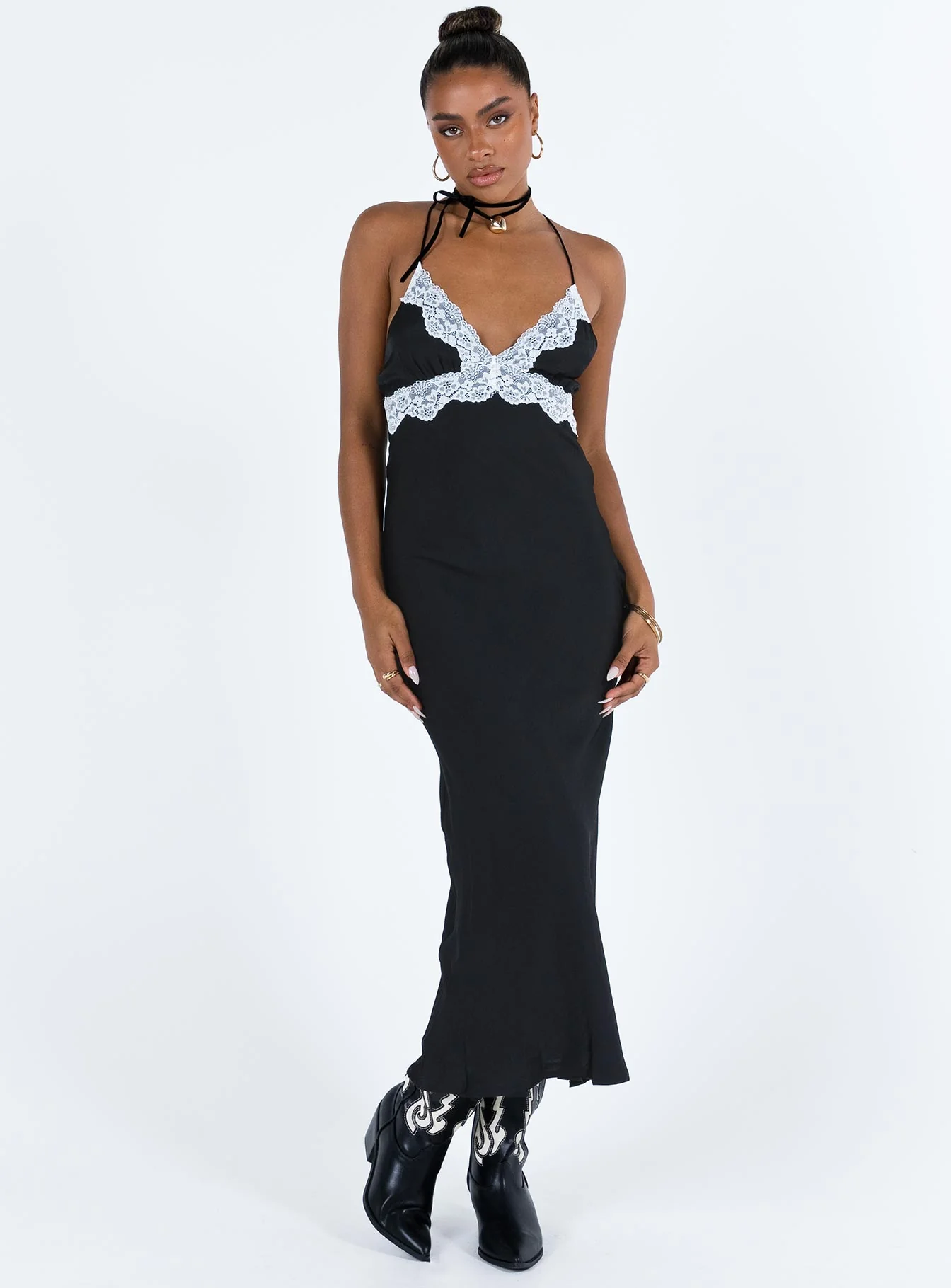 Lainge Maxi Dress Black