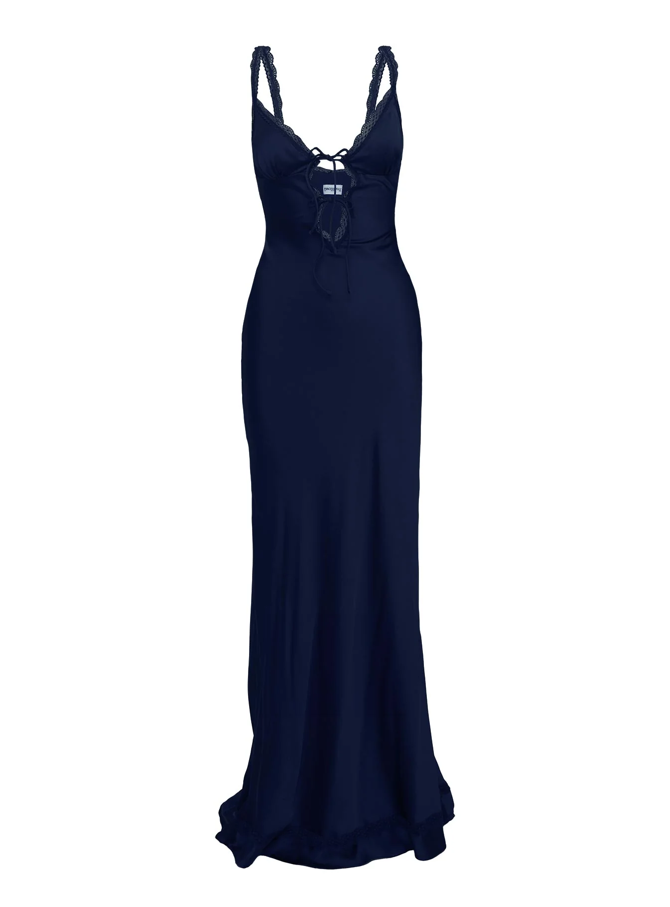 Aphrodyte Lace Maxi Dress Navy