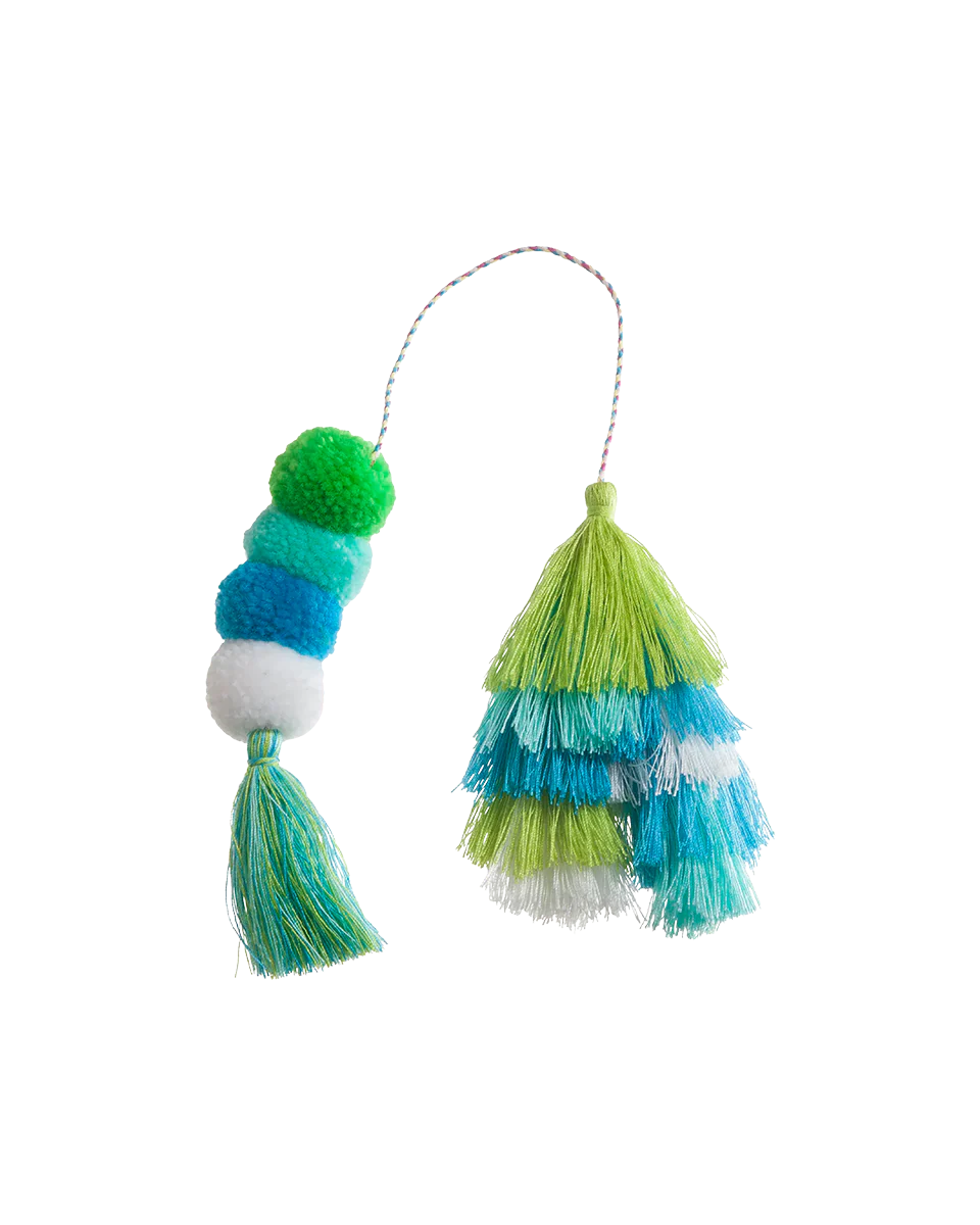 Bogg Bag Bauble - Seaweed Double Tassel