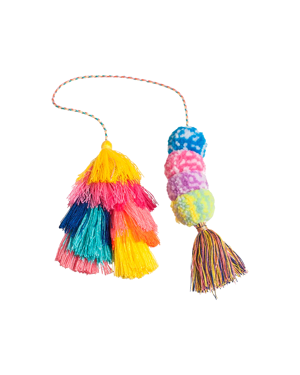 Bogg Bag Bauble - Speckled Double Tassel