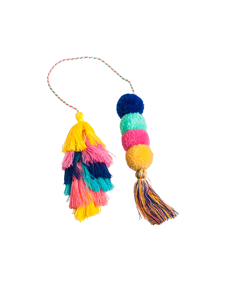 Bogg Bag Bauble - Solid Double Tassel