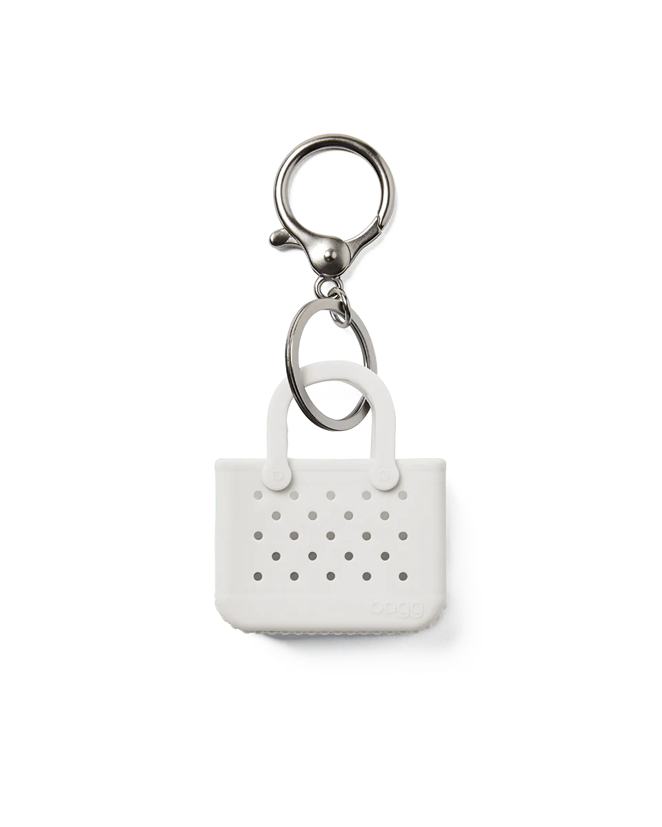 Tiny Tote Keychain - For Shore White