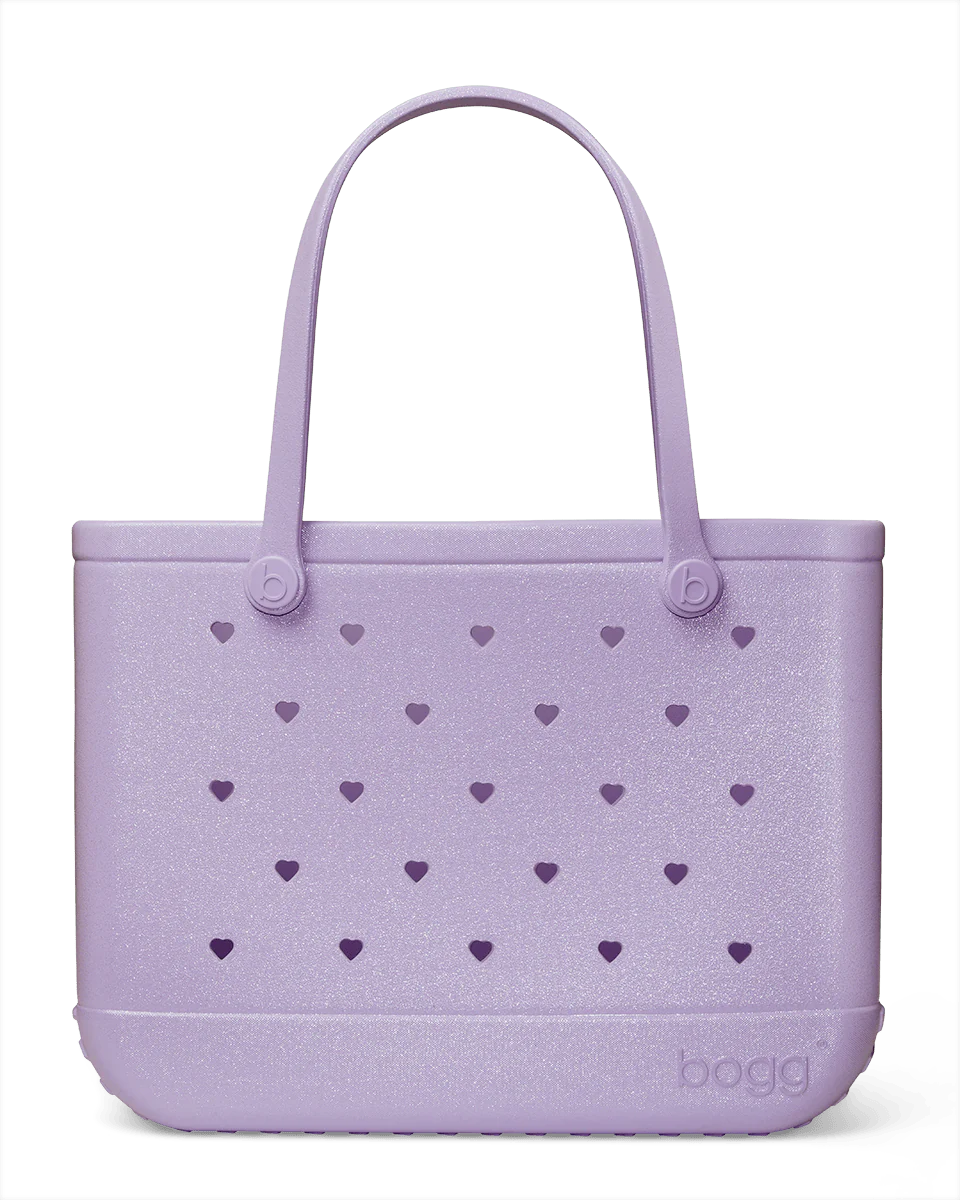 Original Bogg Bag - Heart Shimmer Lilac