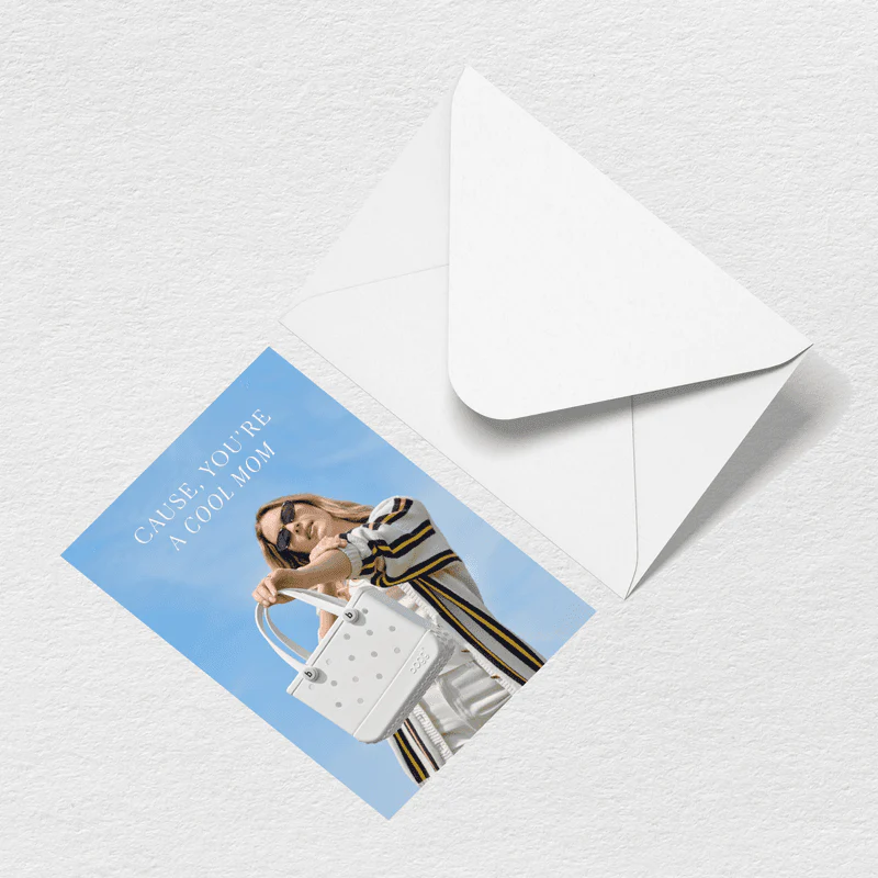 Cool Mom Greeting Card