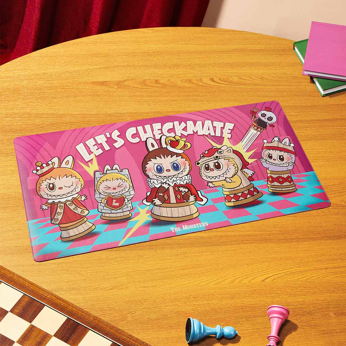 THE MONSTERS Let's Checkmate Series-Computer Desk Mat