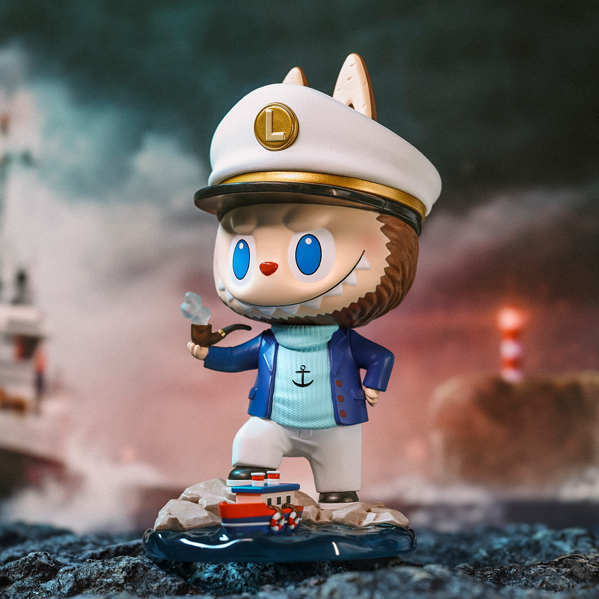 LABUBU Captain Figurine