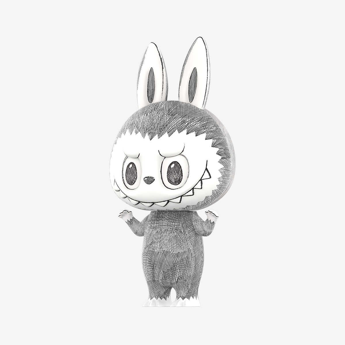 MEGA LABUBU 1000% Sketch