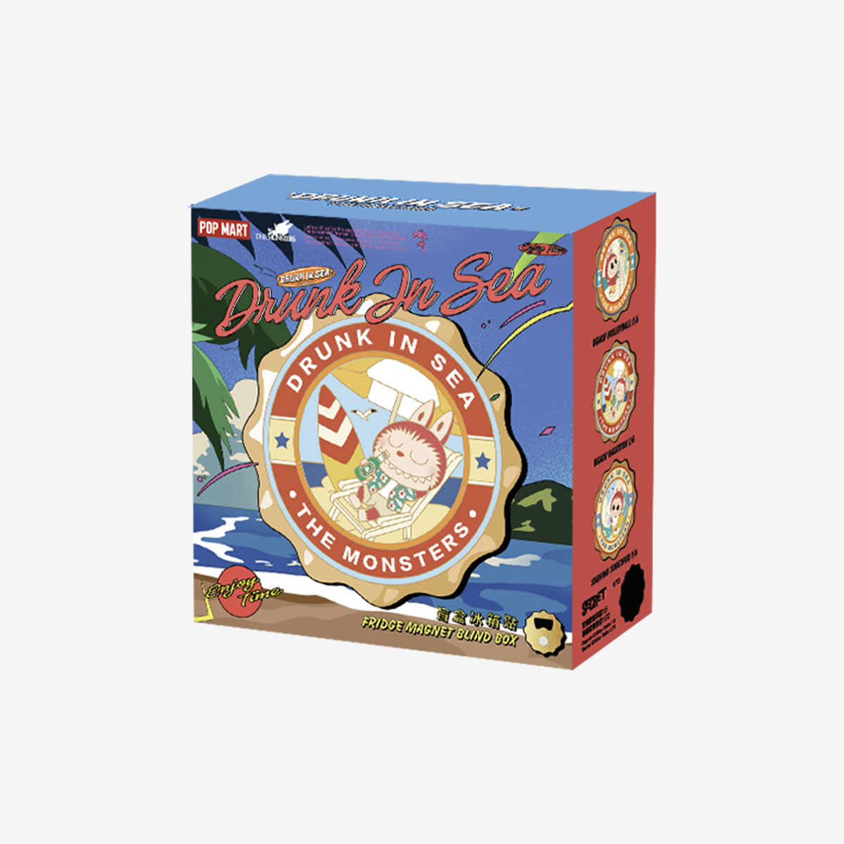 THE MONSTERS Enchanted by the Seaside Series-Fridge Magnet Blind Box