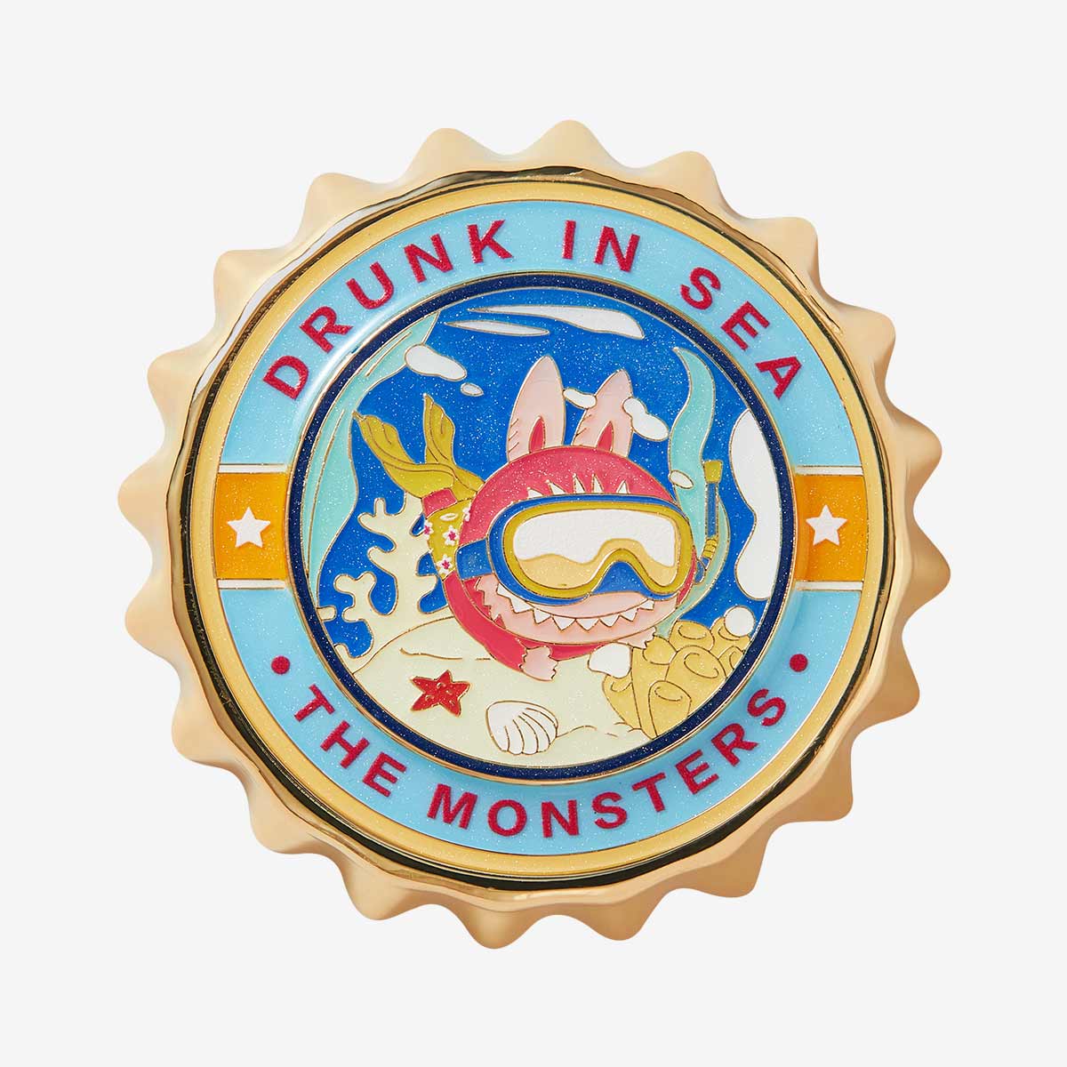 THE MONSTERS Enchanted by the Seaside Series-Fridge Magnet Blind Box