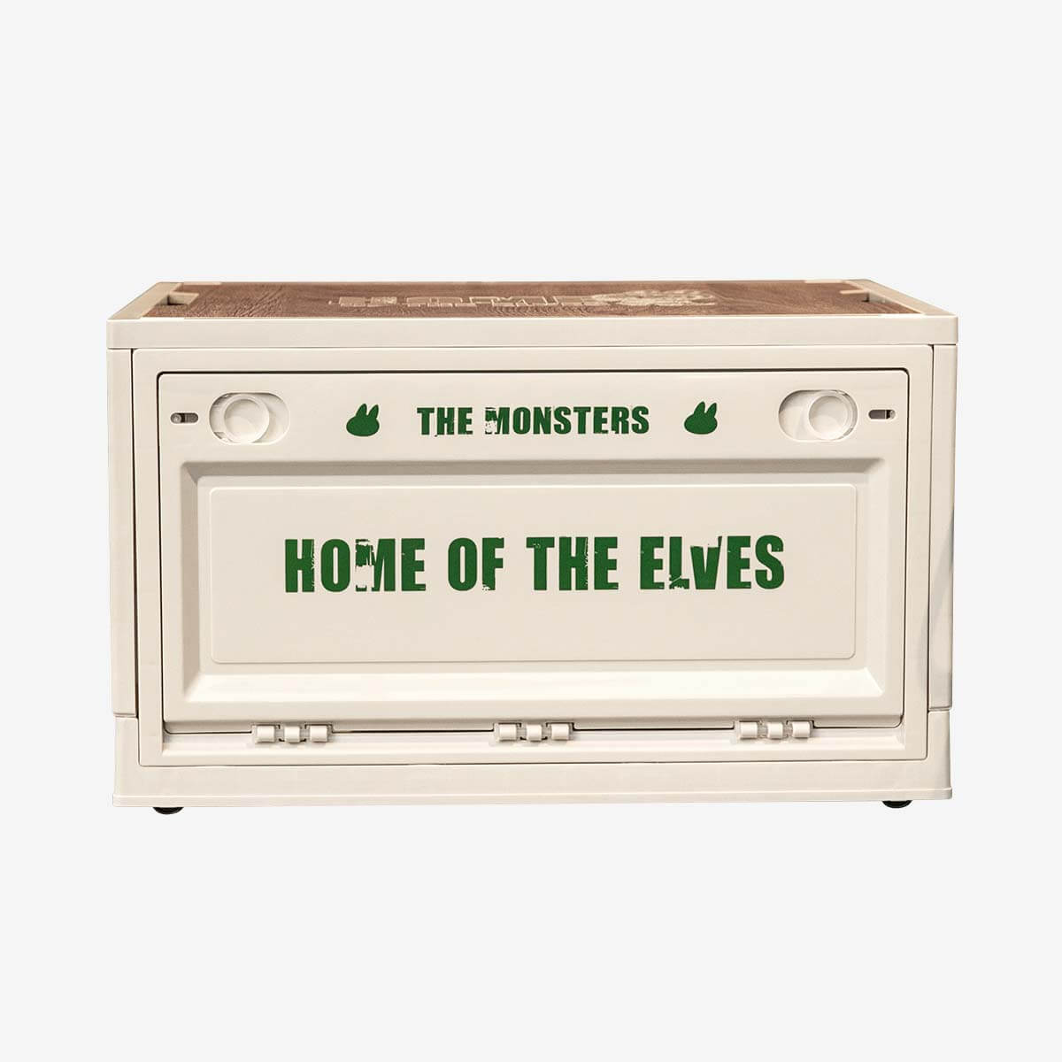 THE MONSTERS Home of the Elves Series-Storage Box(White&Green&Blue)