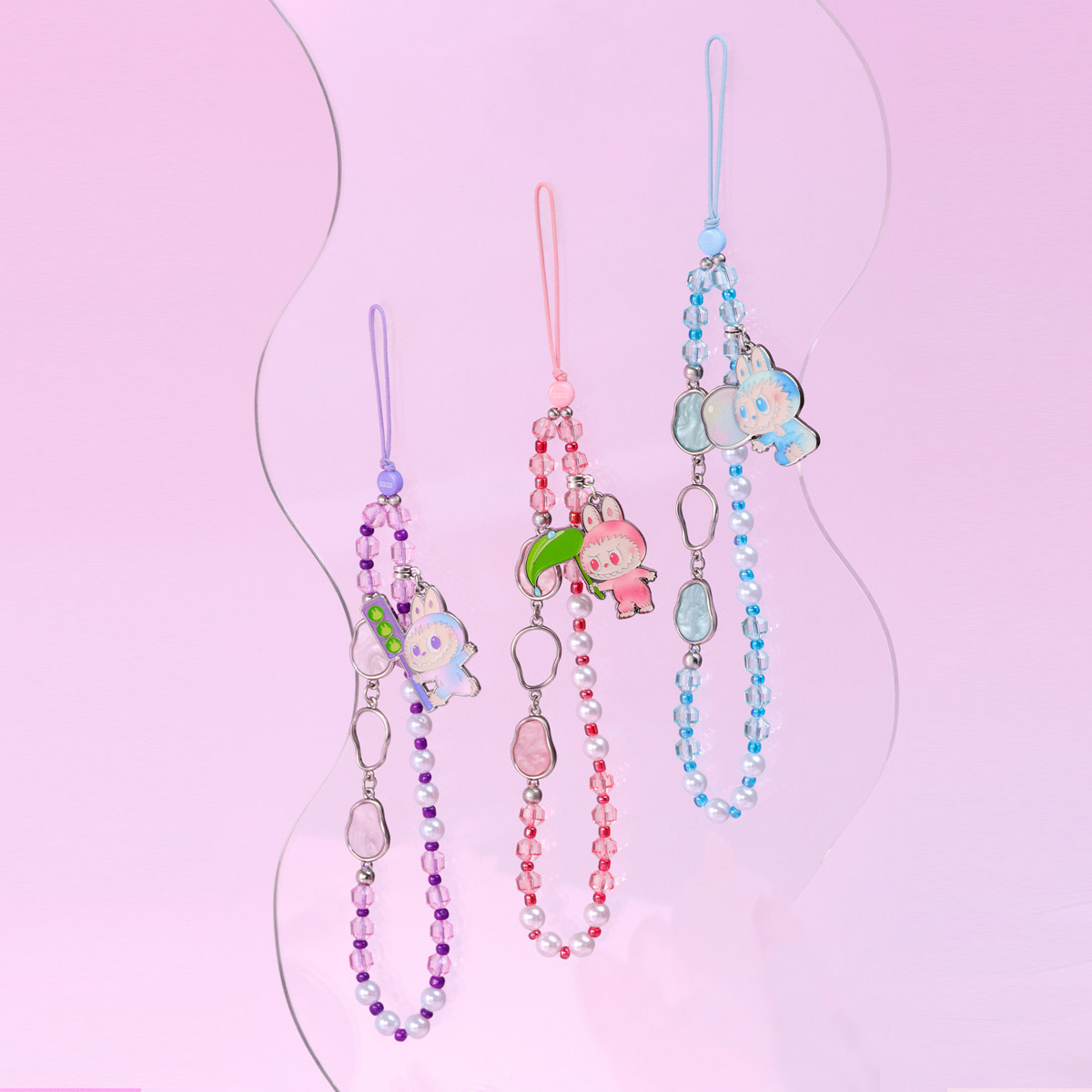 THE MONSTERS Big into Energy Series-Phone Charm Blind Box