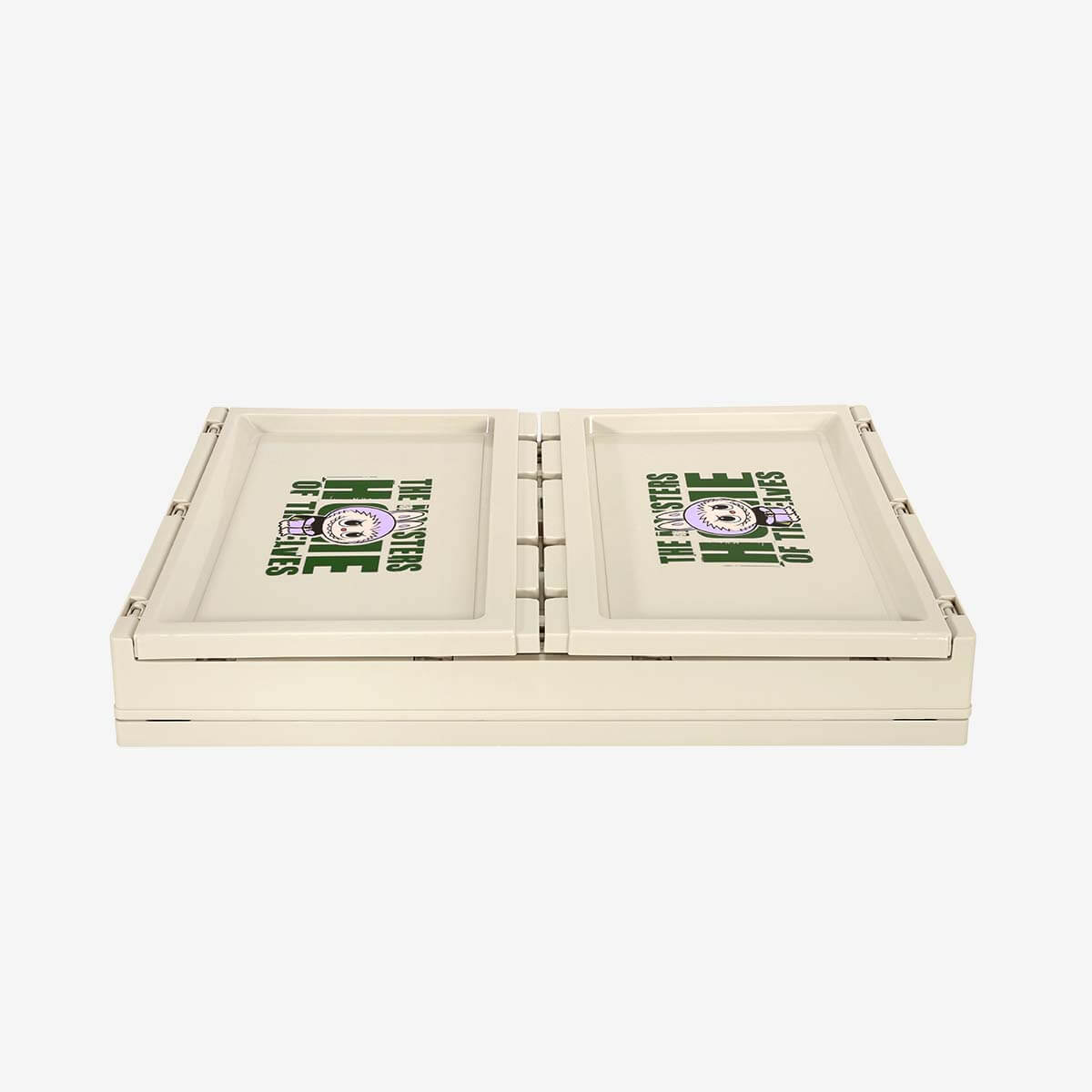 THE MONSTERS Home of the Elves Series-Storage Box(White&Green&Blue)